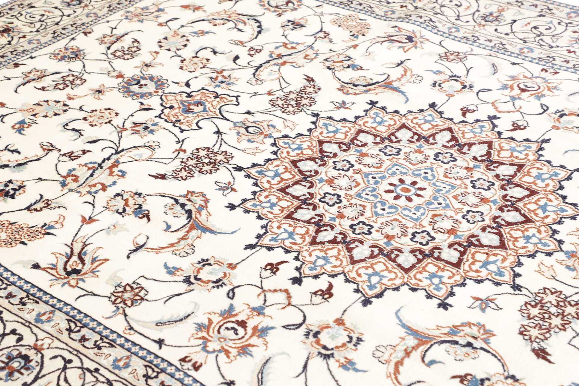 perserteppich-nain-208-x-299-cm-schurwolle-handgeknupft-exklusiv-6 Handgeknüpfter Nain Perserteppich, 208 × 299 cm, Wolle