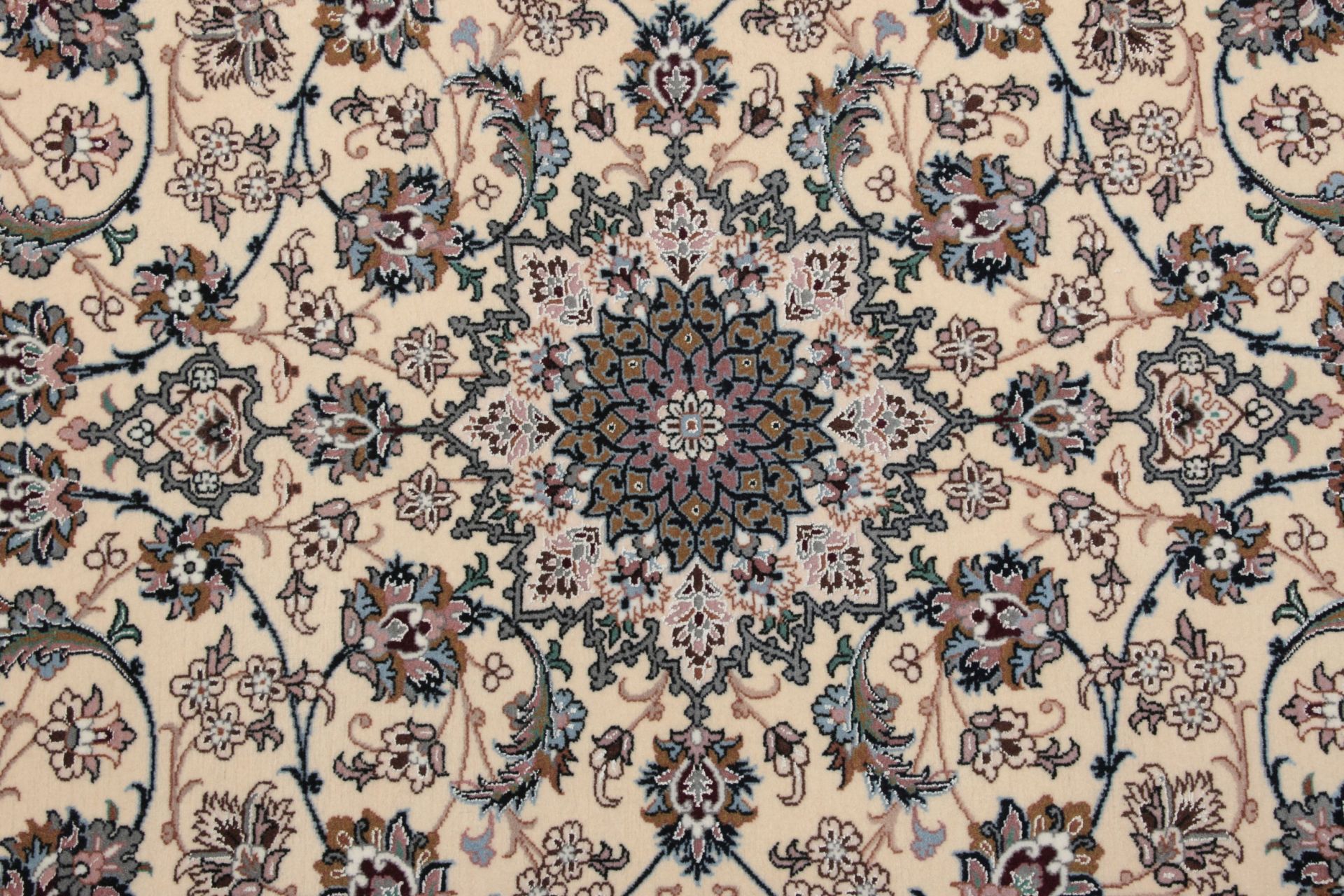 Handgeknüpfter Isfahan Perserteppich 83 × 312 cm