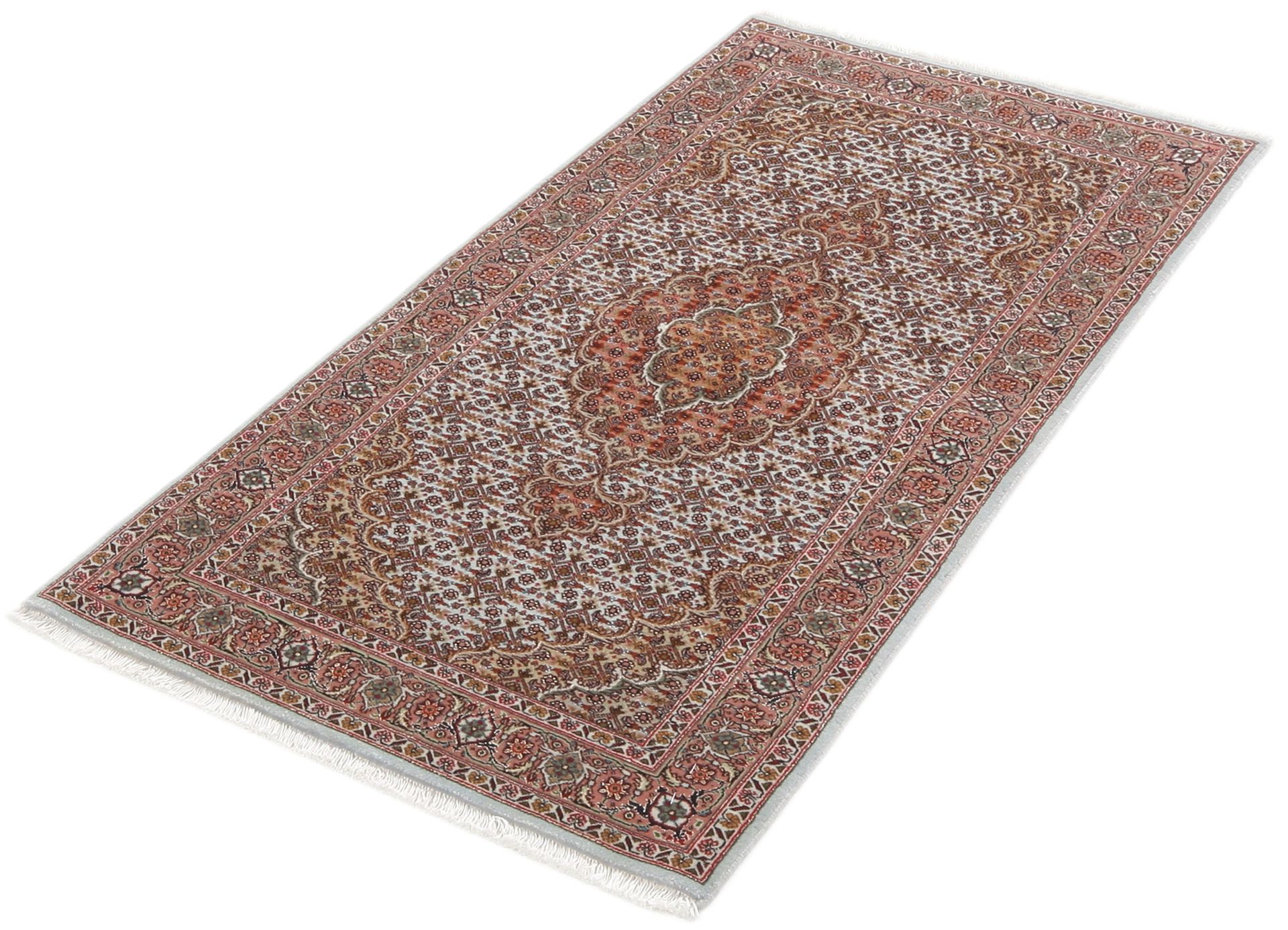 Täbriz Perserteppich aus Iran, 68 × 142 cm
