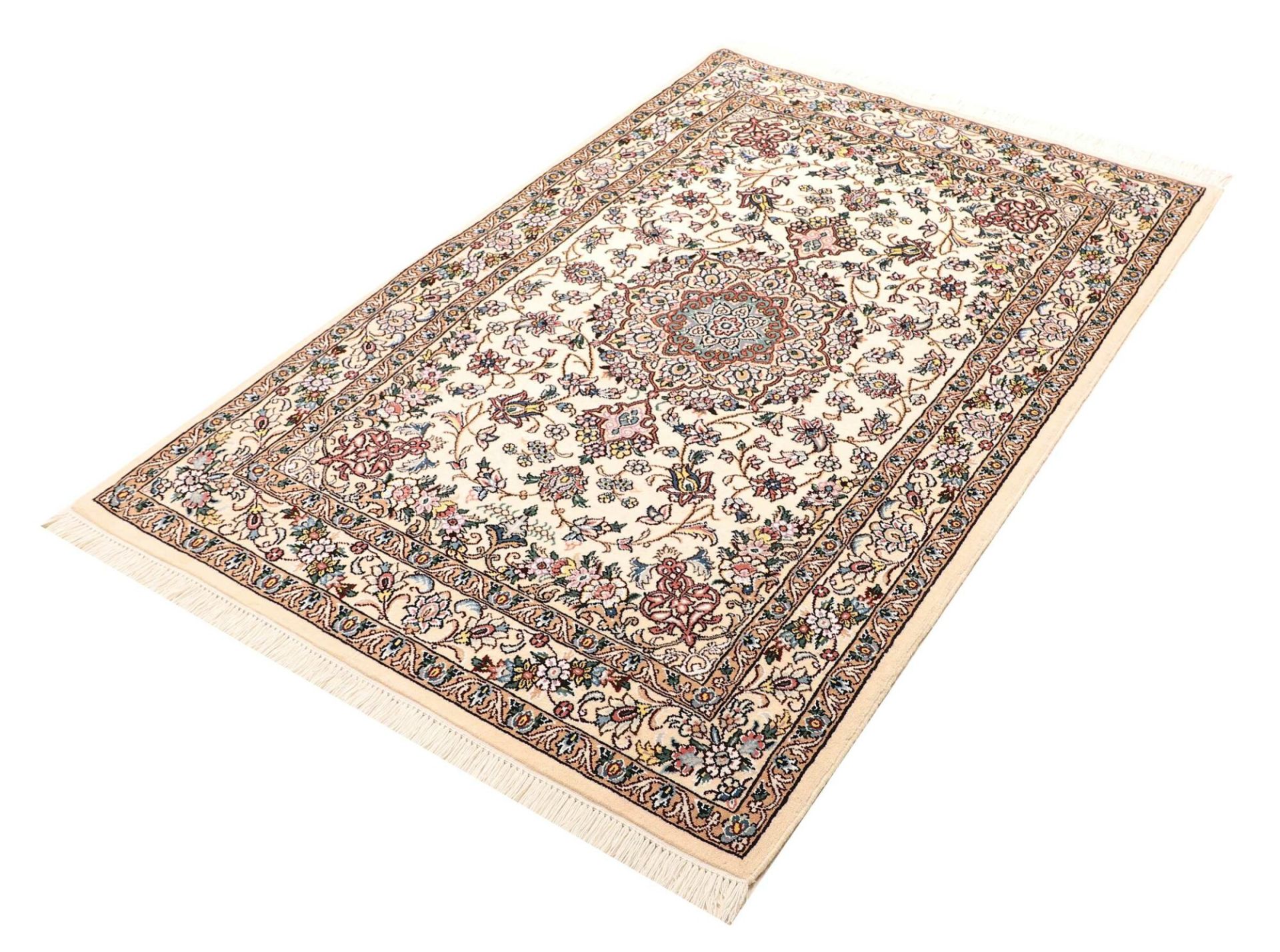 Nain Perserteppich 103 × 151 cm aus Wolle, handgeknüpft