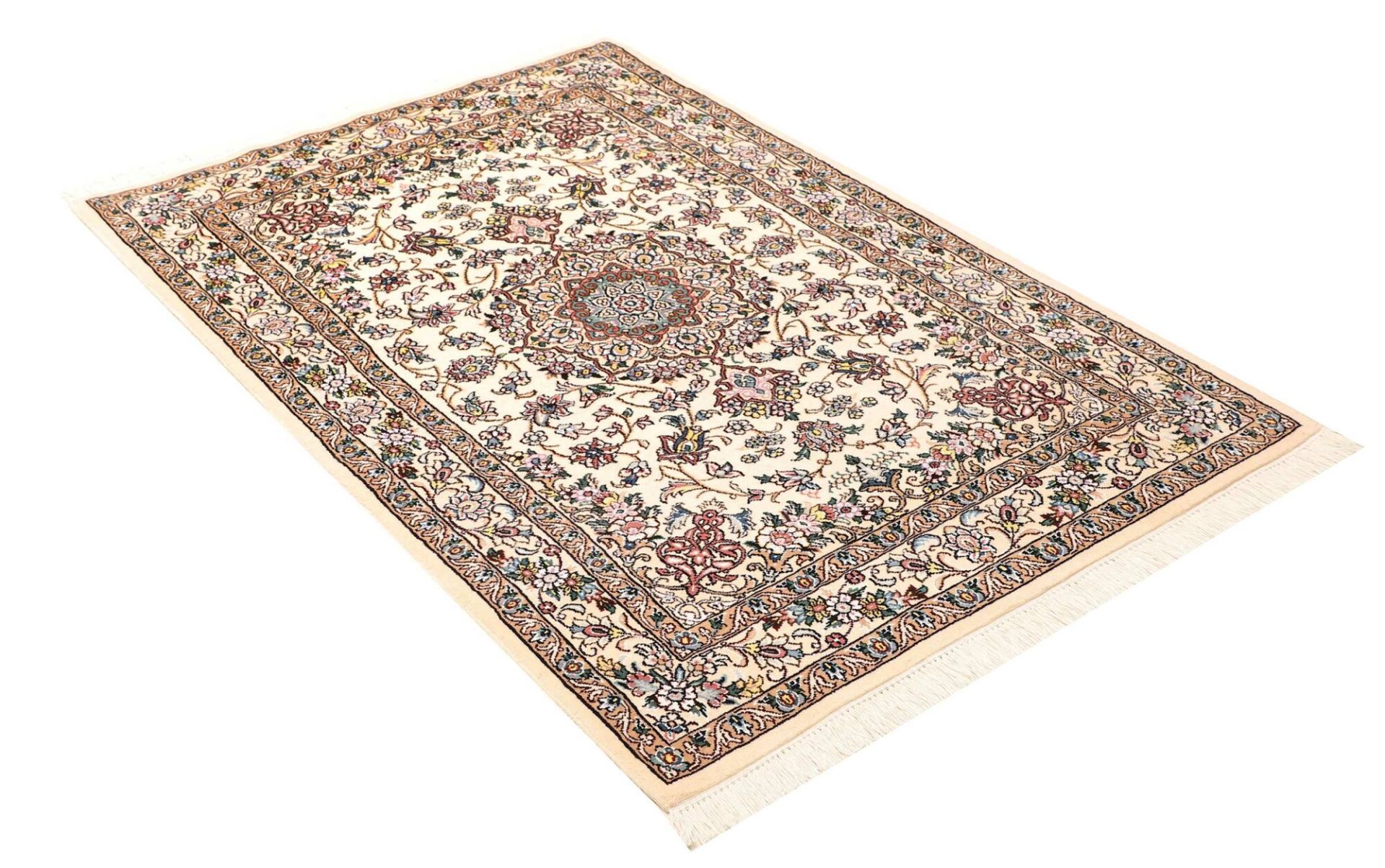 Nain Perserteppich 103 × 151 cm aus Wolle, handgeknüpft