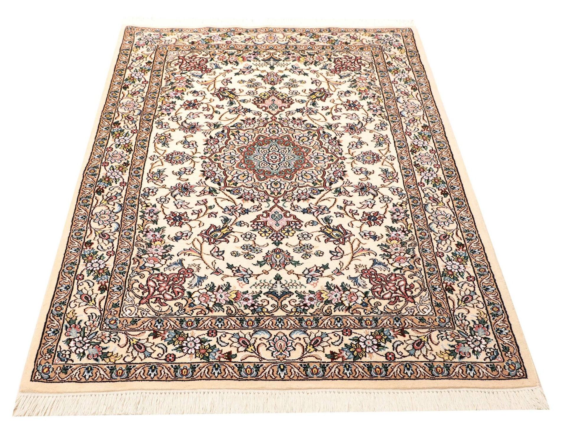Nain Perserteppich 103 × 151 cm aus Wolle, handgeknüpft