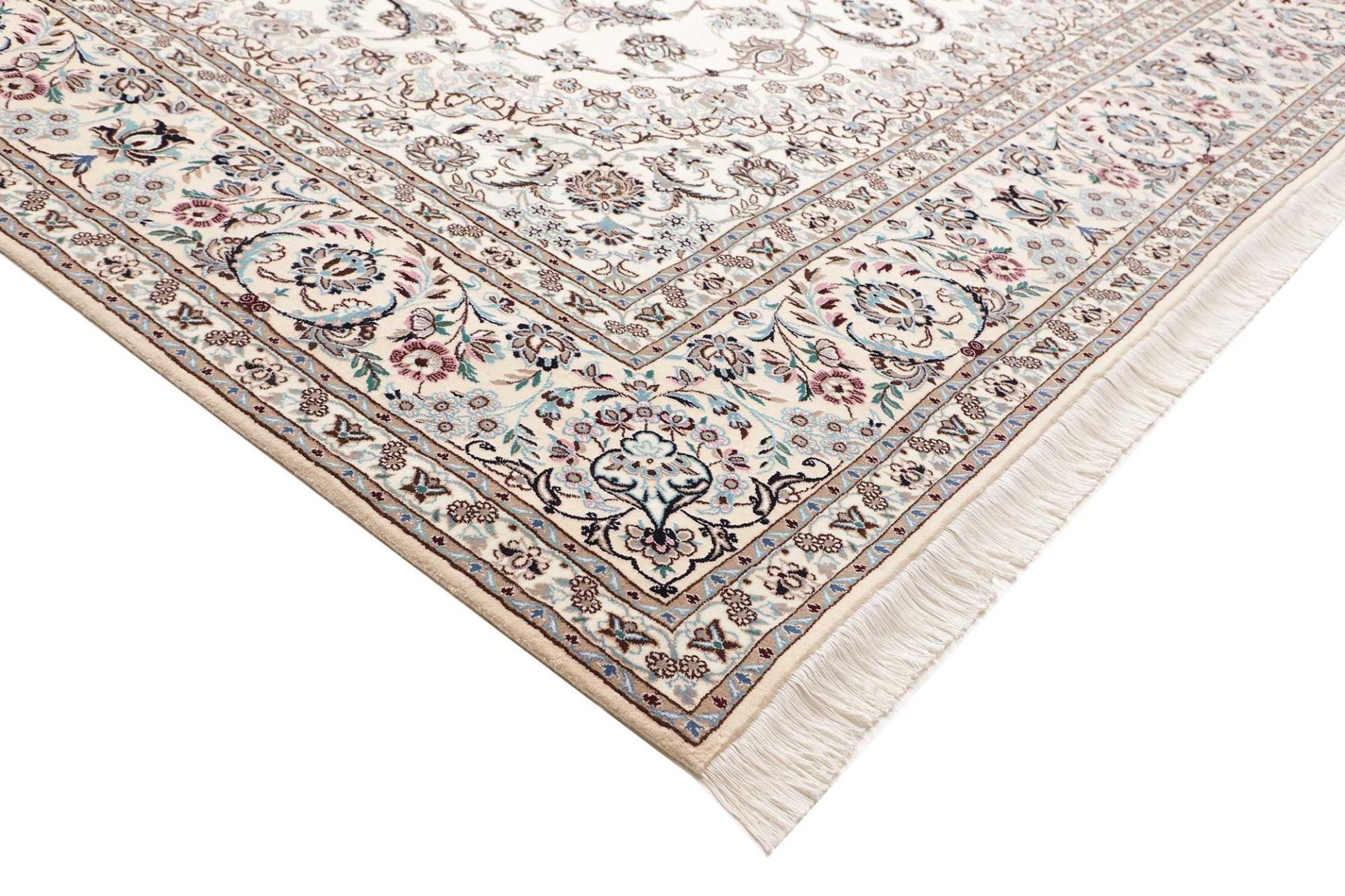 Nain Perserteppich 298 × 389 cm aus Wolle, handgeknüpft