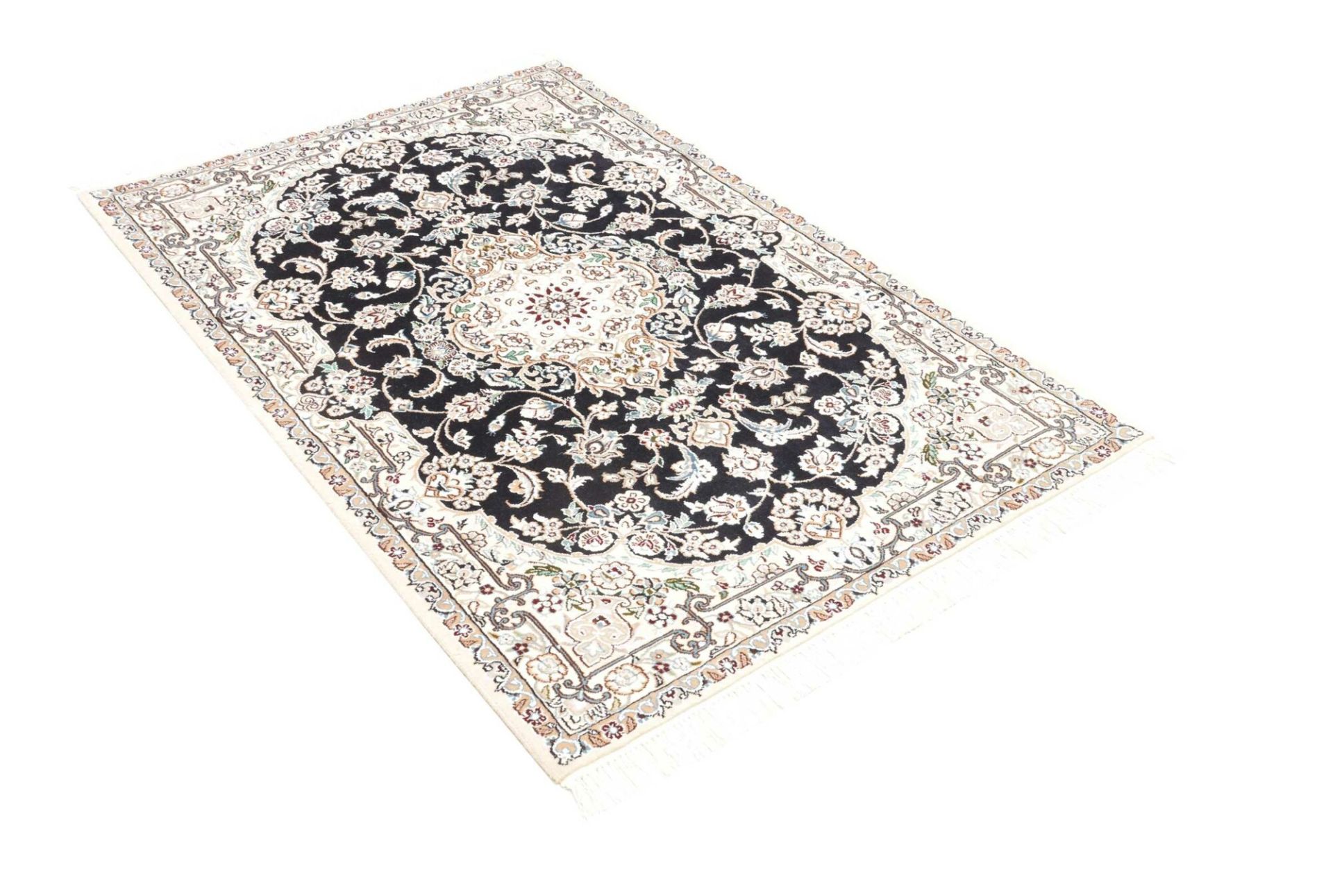 Handgeknüpfter Nain Perserteppich, 103 × 153 cm, Wolle