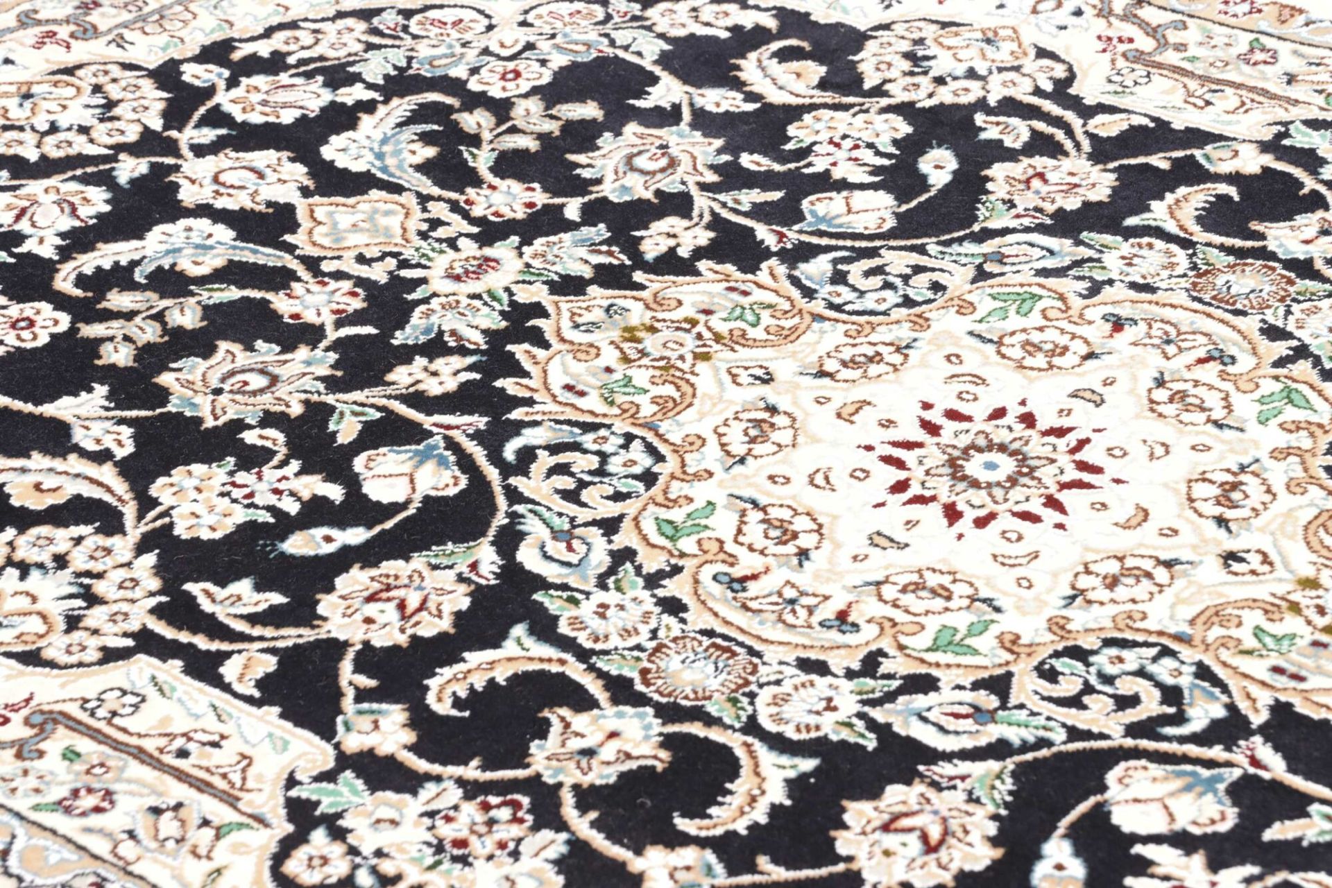 Handgeknüpfter Nain Perserteppich, 103 × 153 cm, Wolle