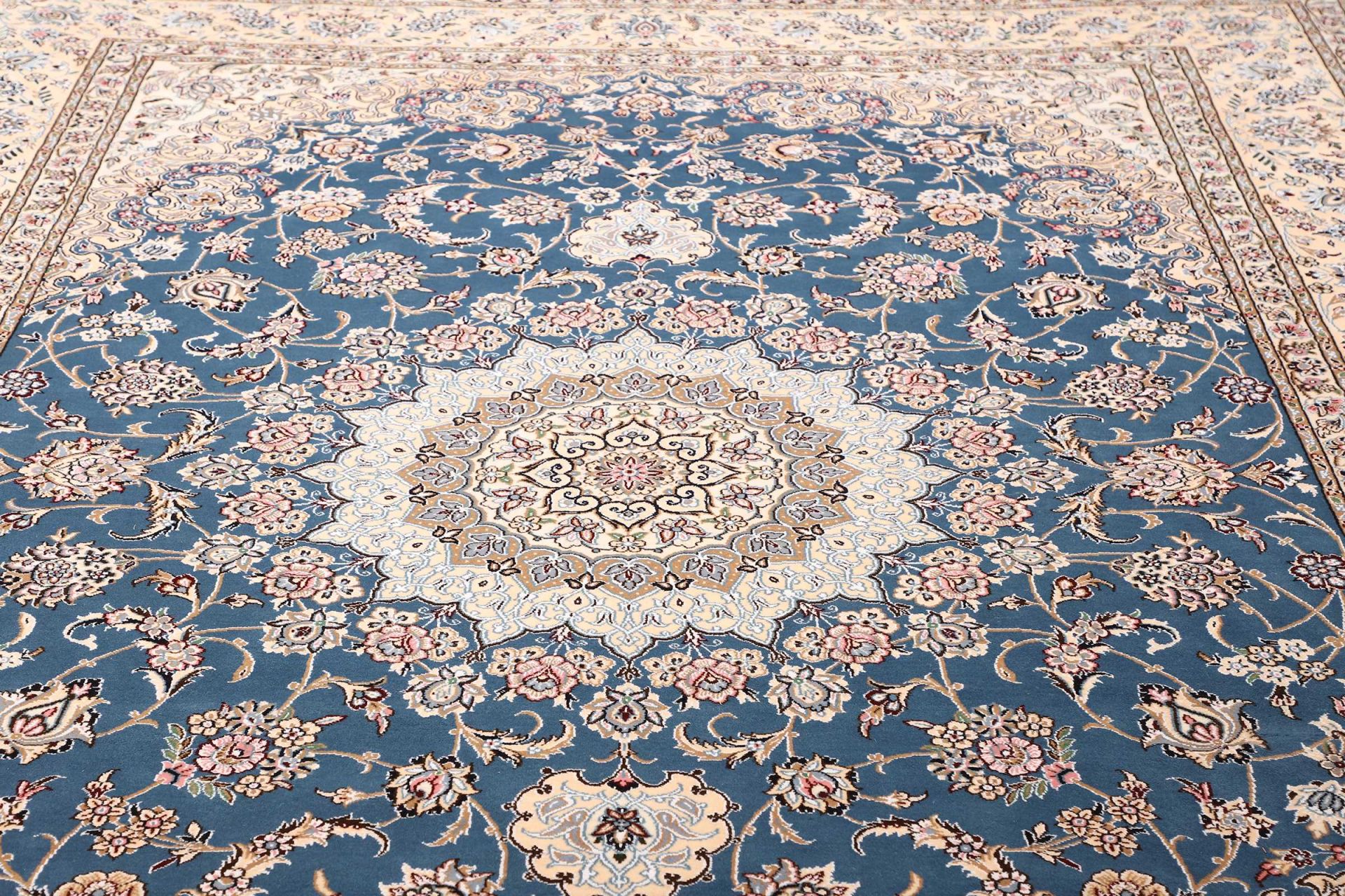 Handgeknüpfter Nain Perserteppich, 254 × 358 cm, Wolle