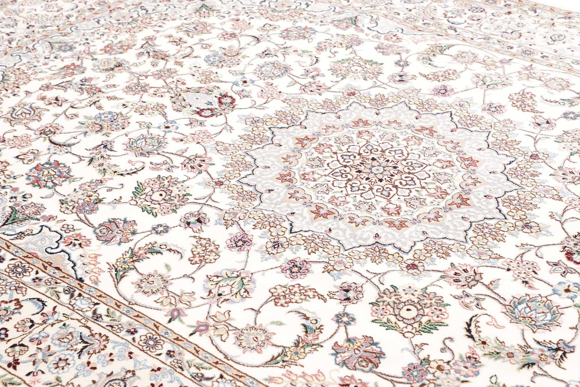 persischer-teppich-nain-209-x-307-cm-schurwolle-handgeknupft-6 Handgeknüpfter Nain Perserteppich 209 × 307 cm
