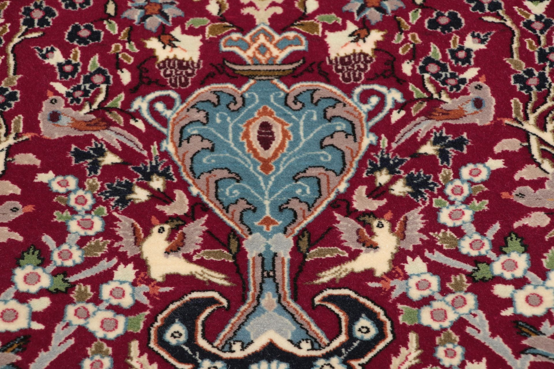 perserteppich-isfahan-73-x-100-cm-schurwolle-seide-handgeknupft-2 Isfahan Perserteppich aus Iran, 73 × 100 cm