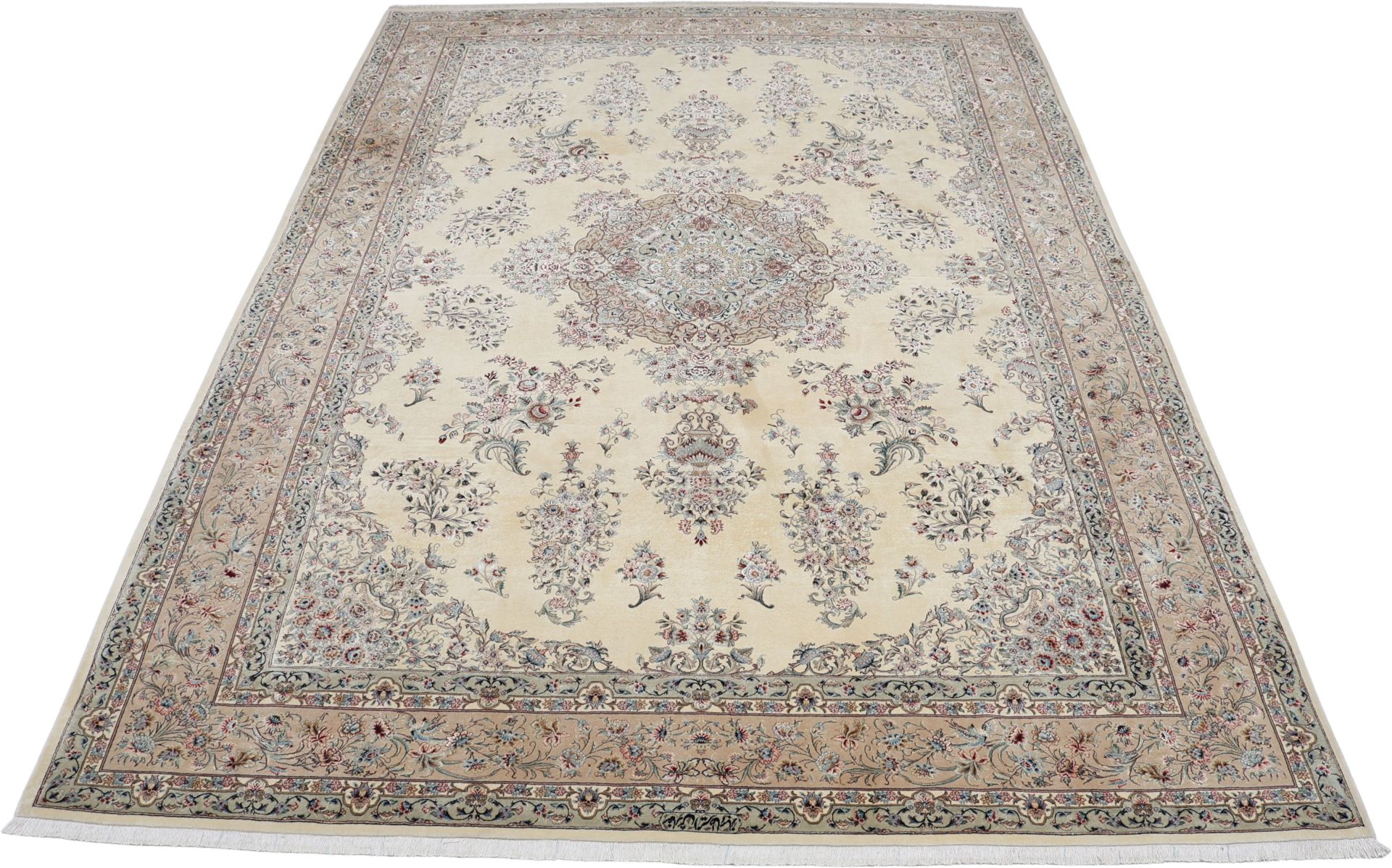 Handgeknüpfter Isfahan Perserteppich 240 × 337 cm