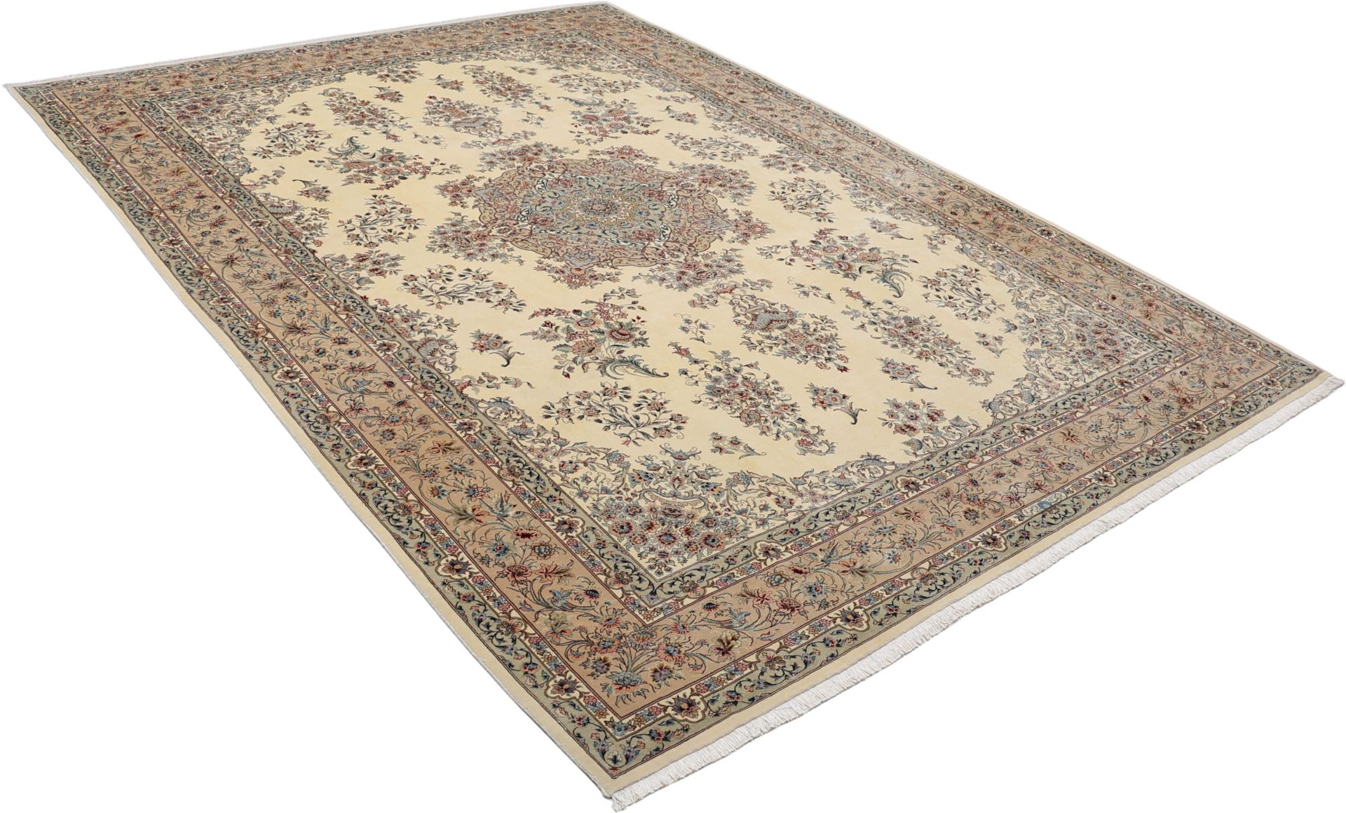 Handgeknüpfter Isfahan Perserteppich 240 × 337 cm