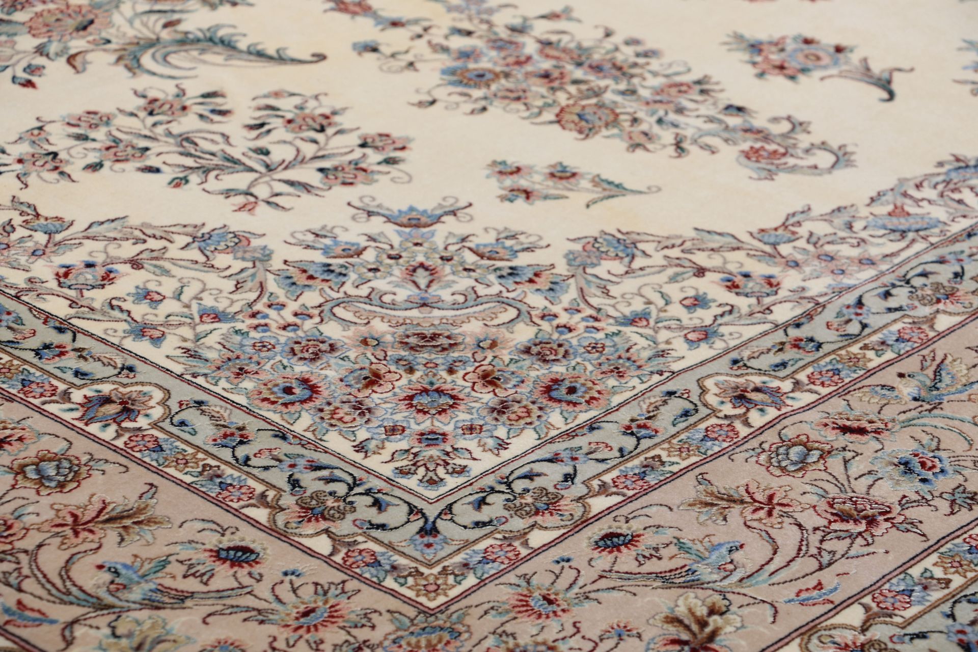 Handgeknüpfter Isfahan Perserteppich 240 × 337 cm