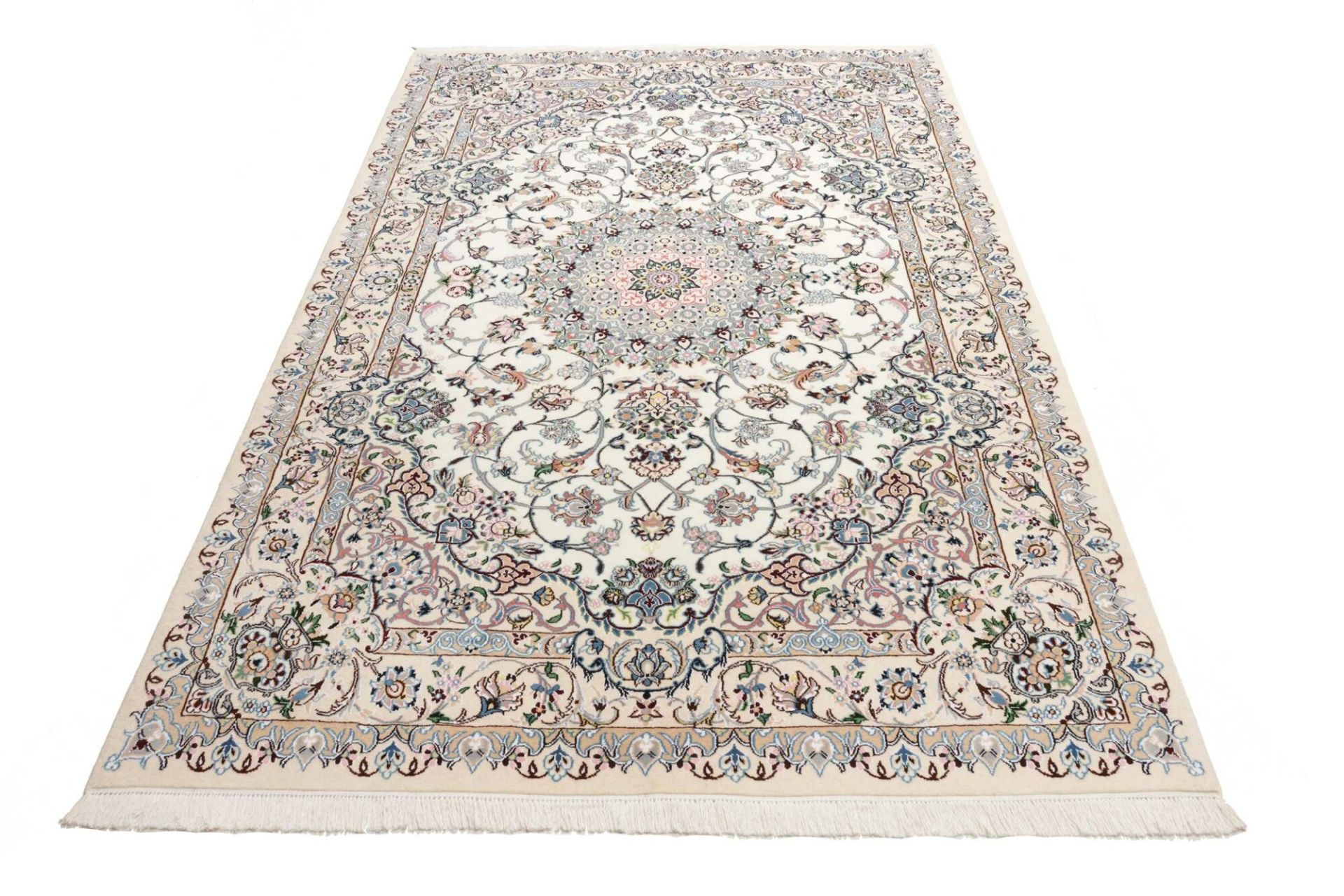Nain Perserteppich 161 × 295 cm aus Wolle, handgeknüpft
