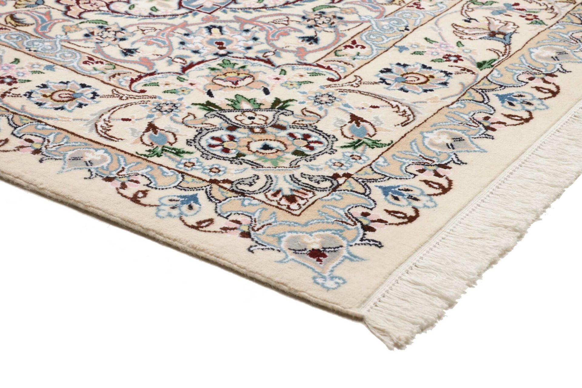 Nain Perserteppich 161 × 295 cm aus Wolle, handgeknüpft
