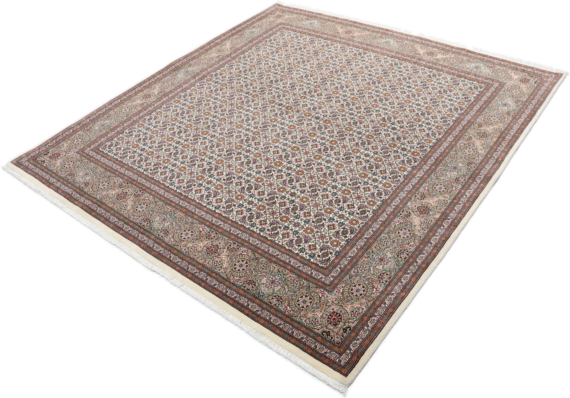 Täbriz Perserteppich aus Iran, 202 × 213 cm