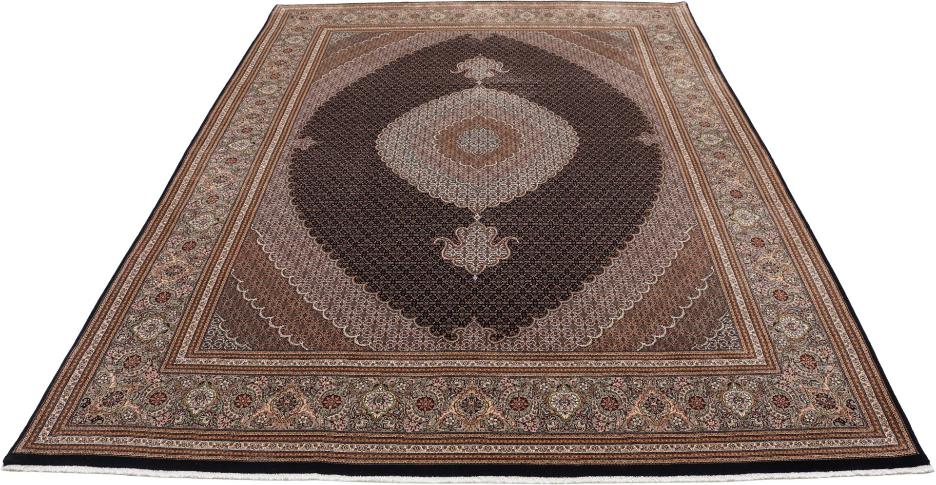 Täbriz Perserteppich aus Iran, 260 × 360 cm