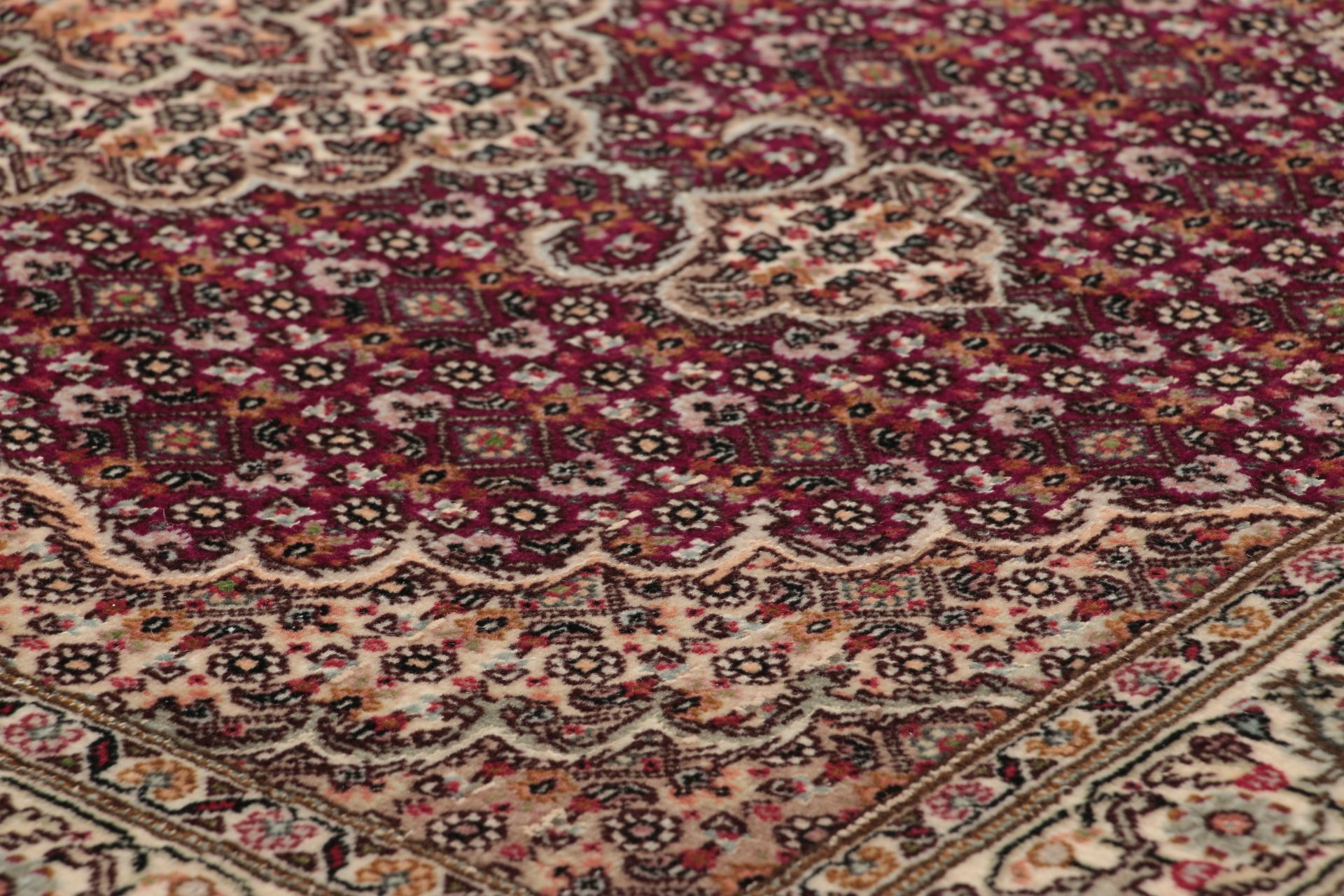 Handgeknüpfter Täbriz Perserteppich 80 × 395 cm