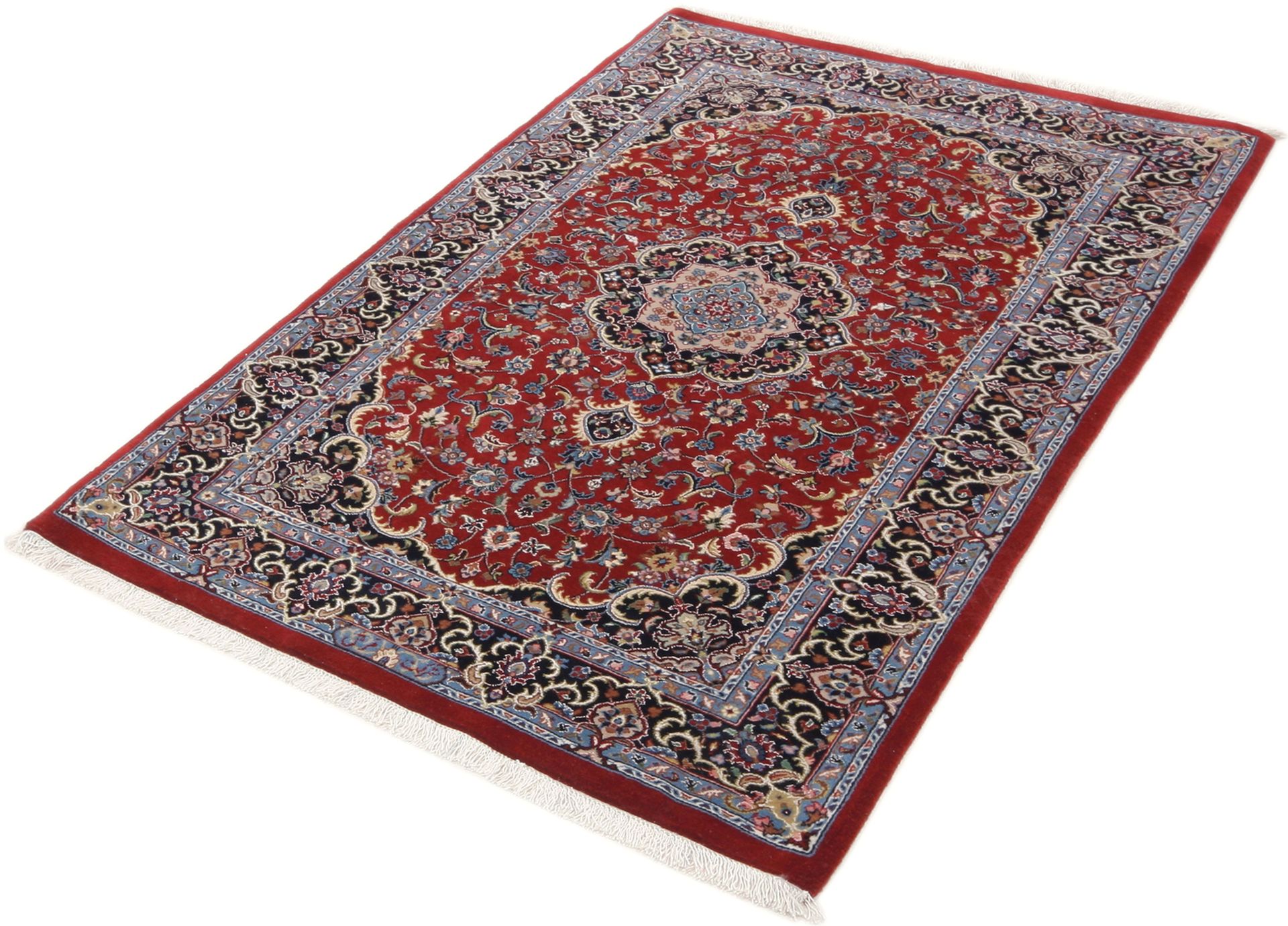 Handgeknüpfter Isfahan Perserteppich 80 × 137 cm