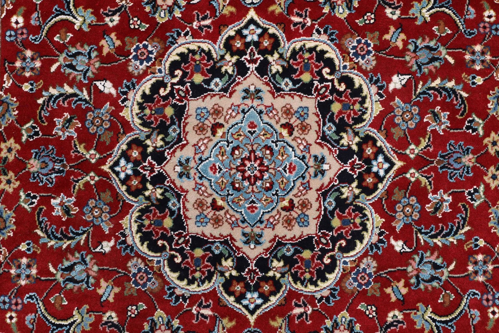 Handgeknüpfter Isfahan Perserteppich 80 × 137 cm