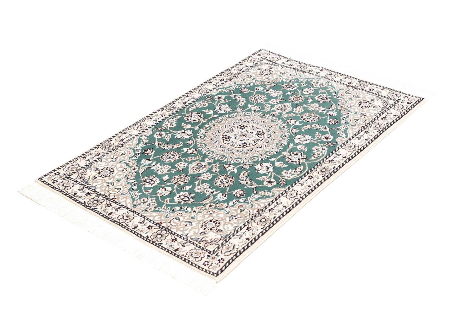 Handgeknüpfter Nain Perserteppich 81 × 121 cm