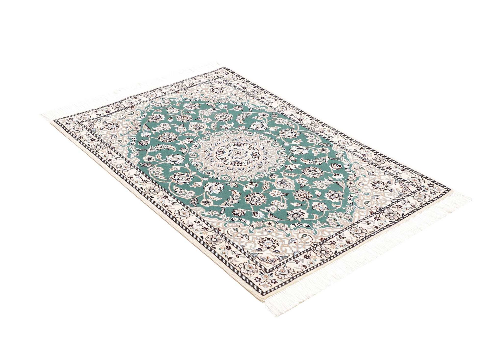 Handgeknüpfter Nain Perserteppich 81 × 121 cm