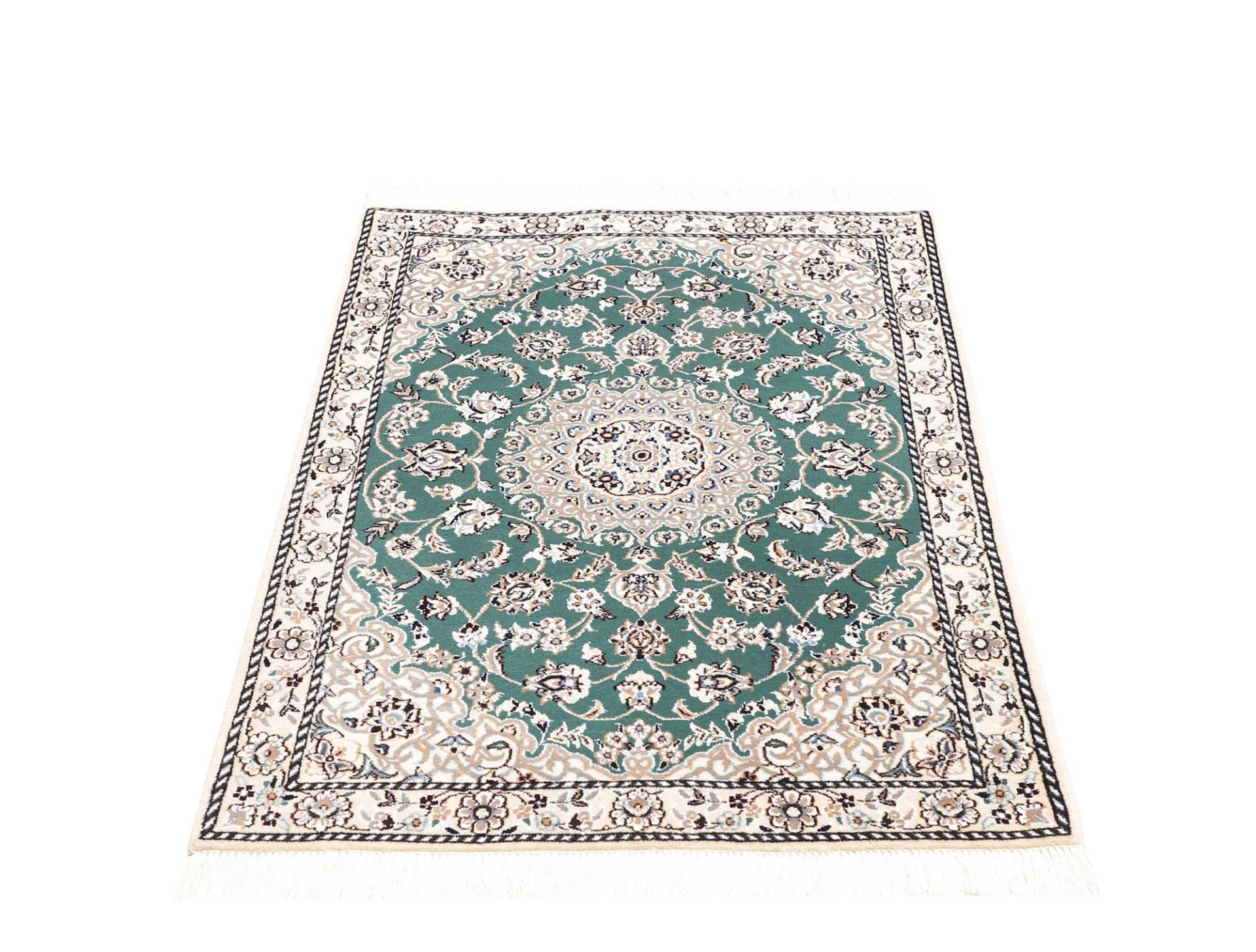Handgeknüpfter Nain Perserteppich 81 × 121 cm