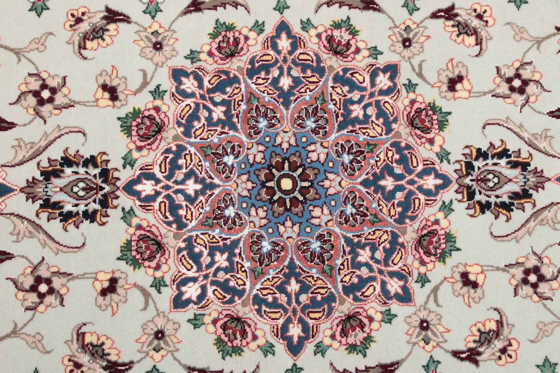 Handgeknüpfter Isfahan Perserteppich 84 × 130 cm