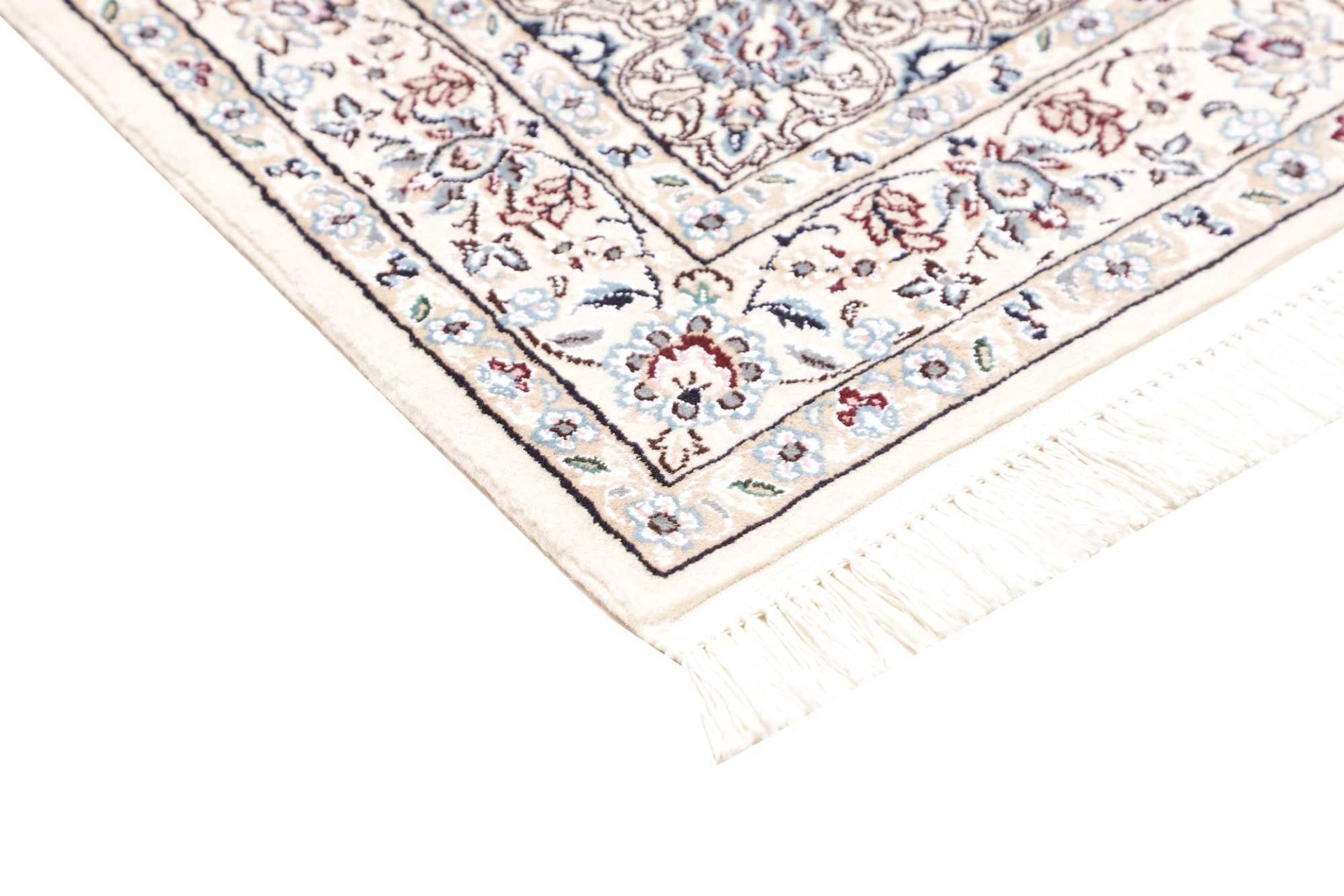 Handgeknüpfter Nain Perserteppich, 104 × 150 cm, Wolle