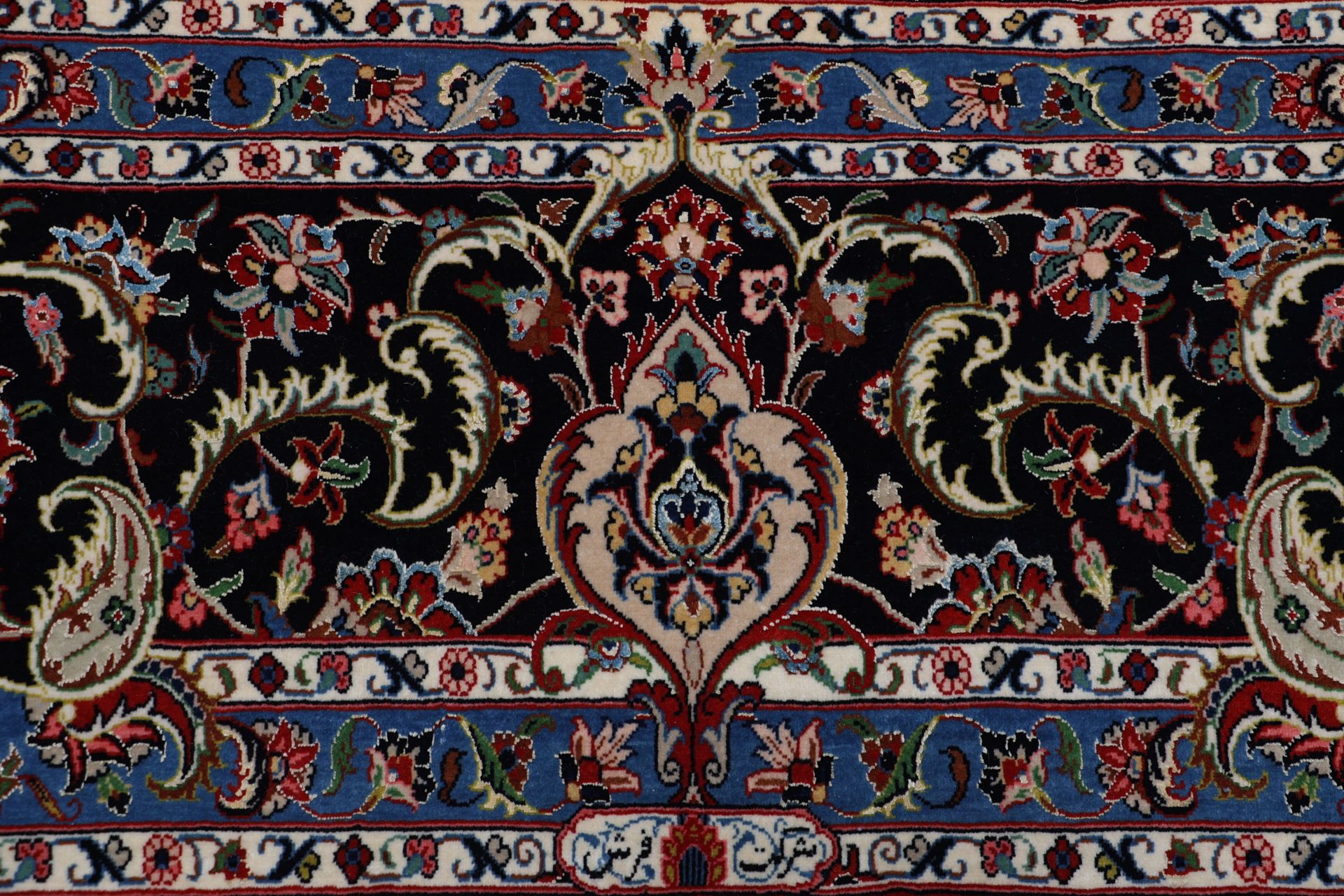 Handgeknüpfter Isfahan Perserteppich 248 × 340 cm