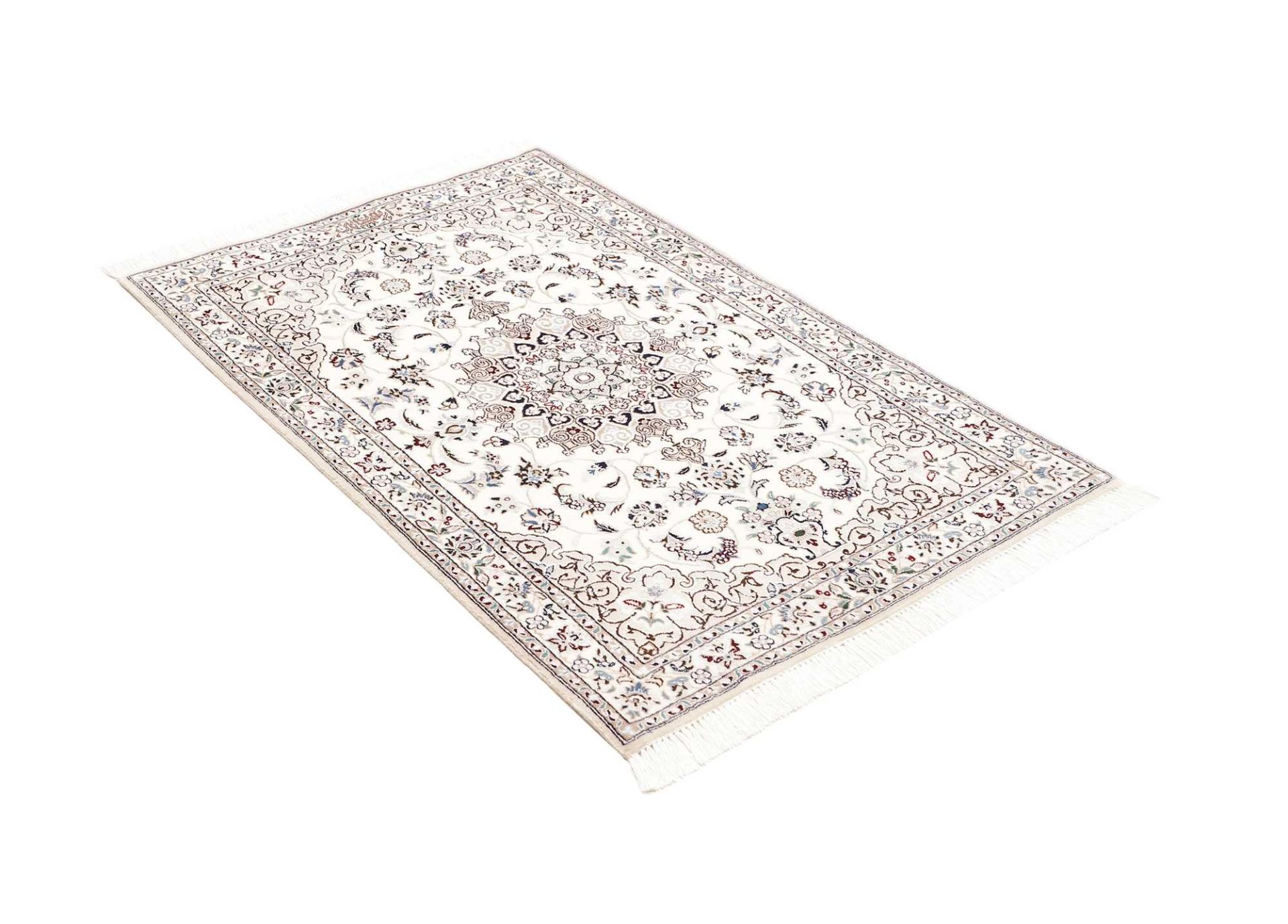Nain Perserteppich 84 × 126 cm aus Wolle, handgeknüpft