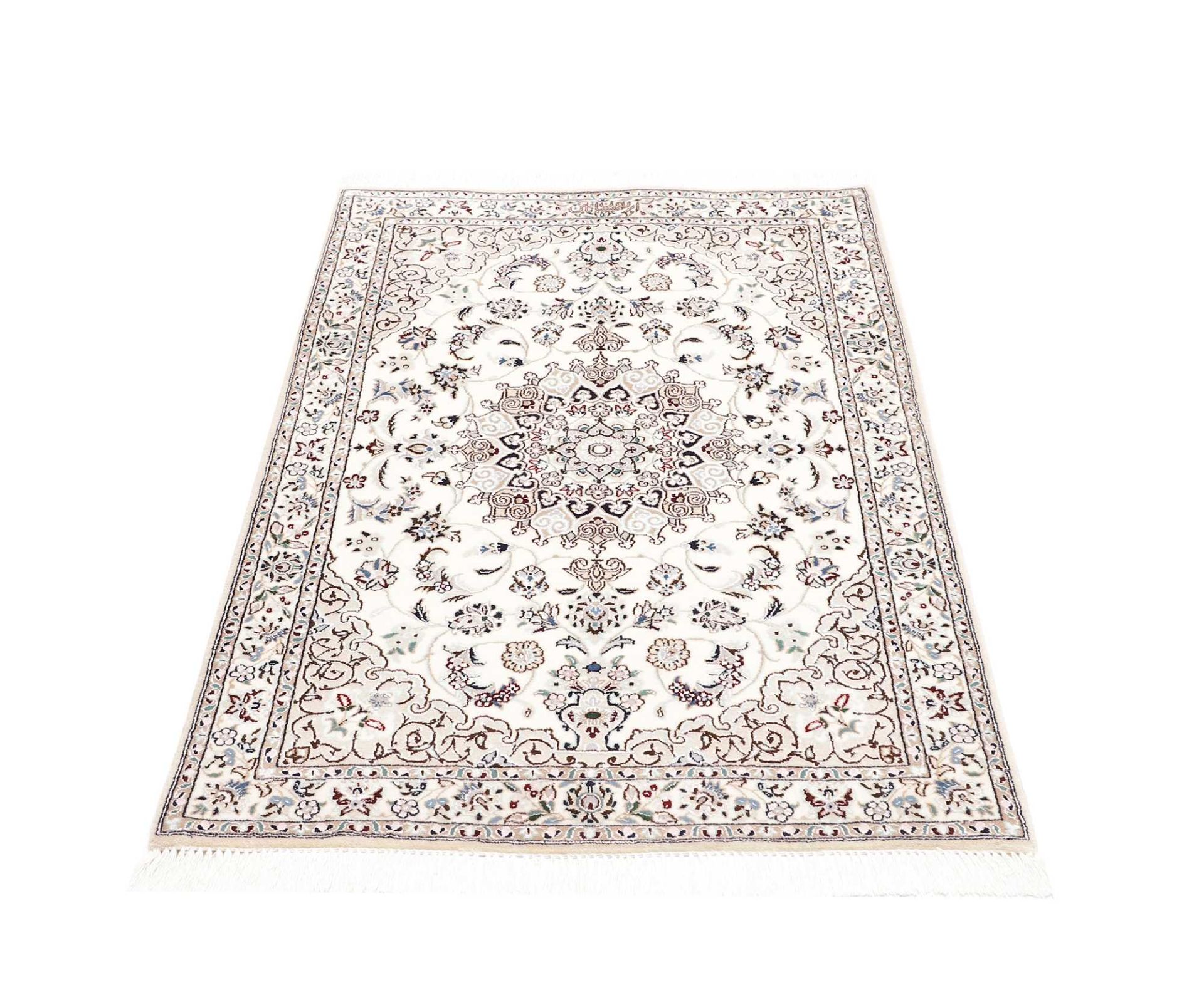 Nain Perserteppich 84 × 126 cm aus Wolle, handgeknüpft
