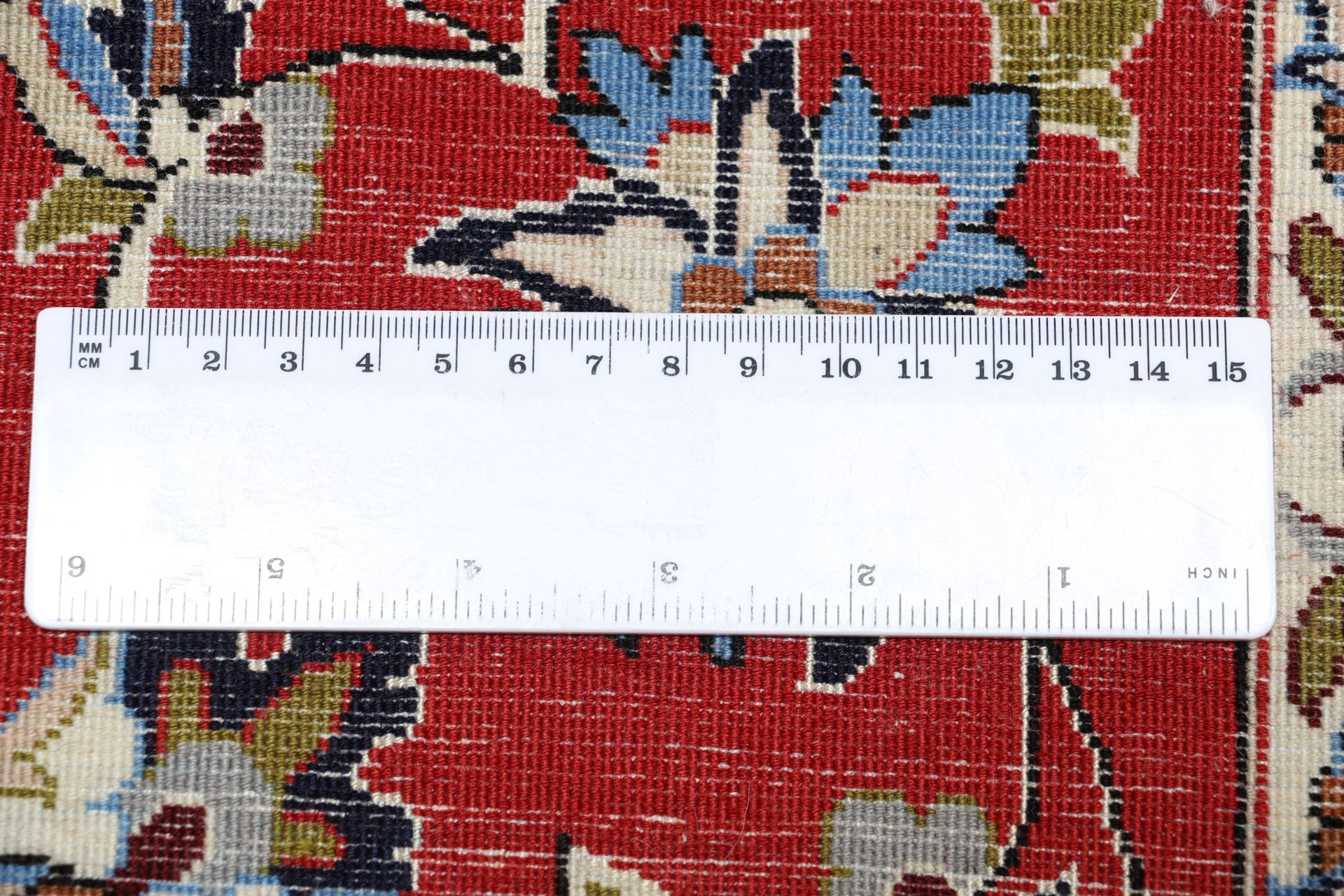 Handgeknüpfter Isfahan Perserteppich 265 × 363 cm