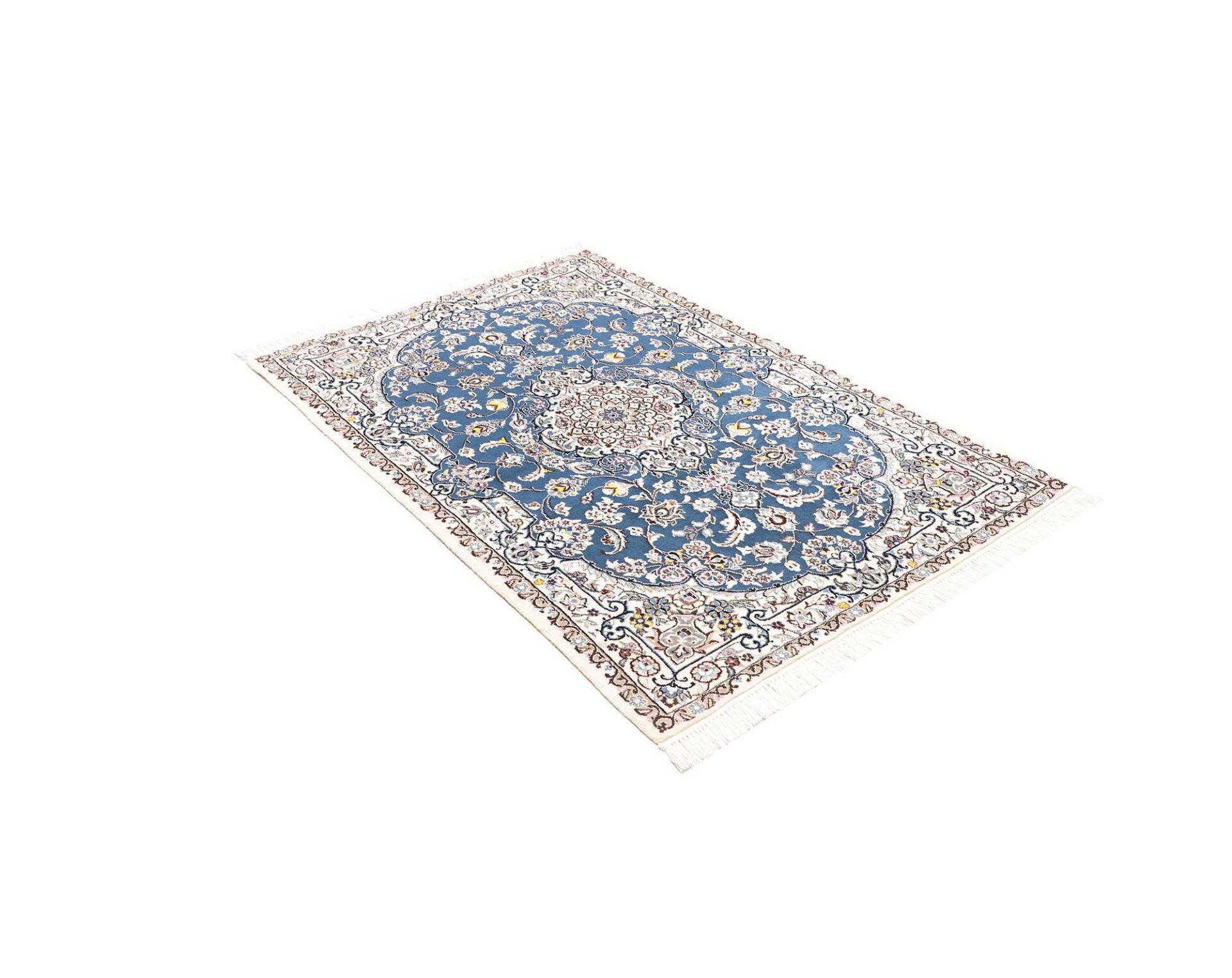 Handgeknüpfter Nain Perserteppich 105 × 156 cm