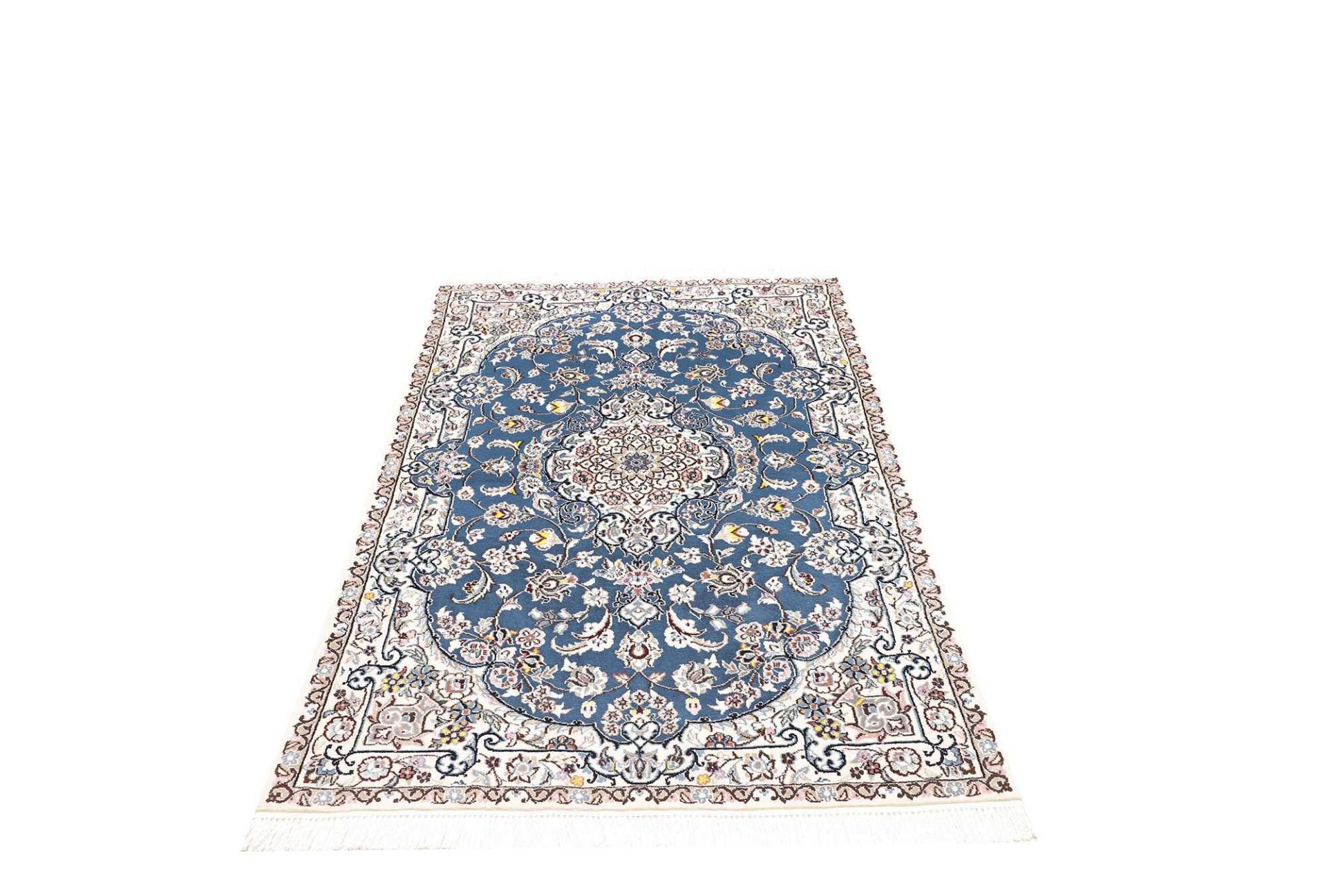 Handgeknüpfter Nain Perserteppich 105 × 156 cm