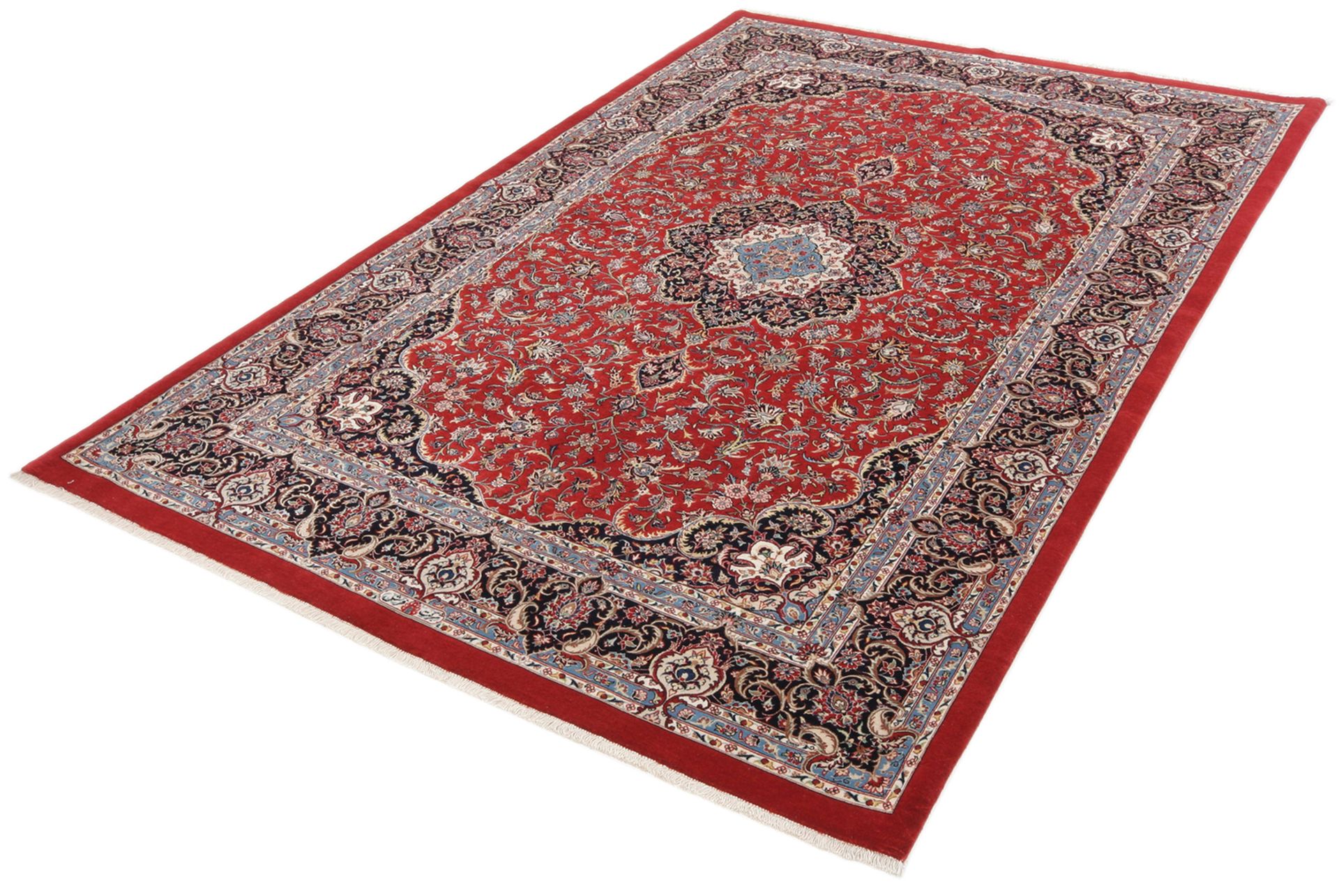 Isfahan Perserteppich aus Iran, 170 × 255 cm