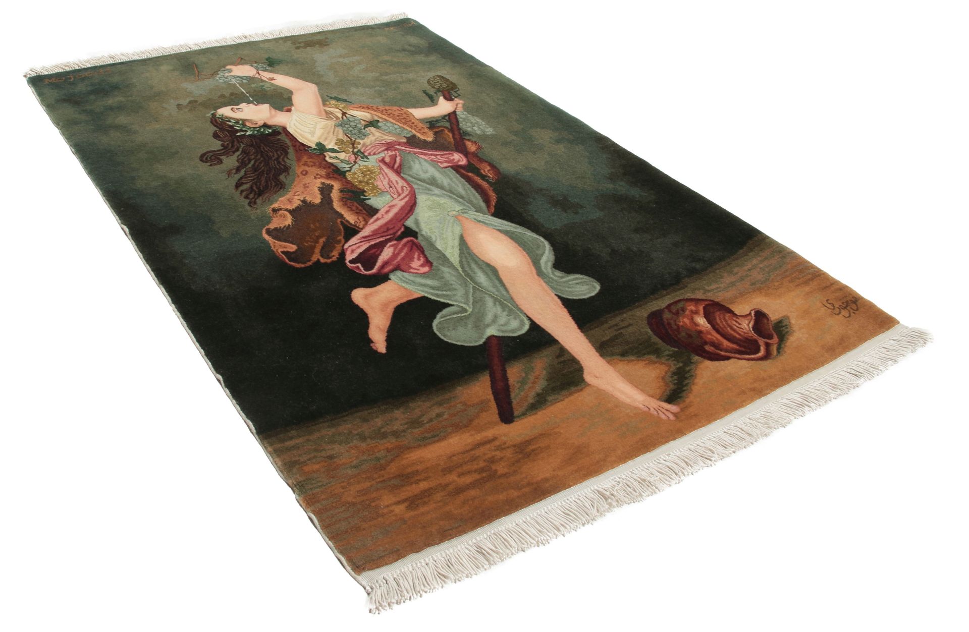 Täbriz Perserteppich aus Iran, 85 × 127 cm