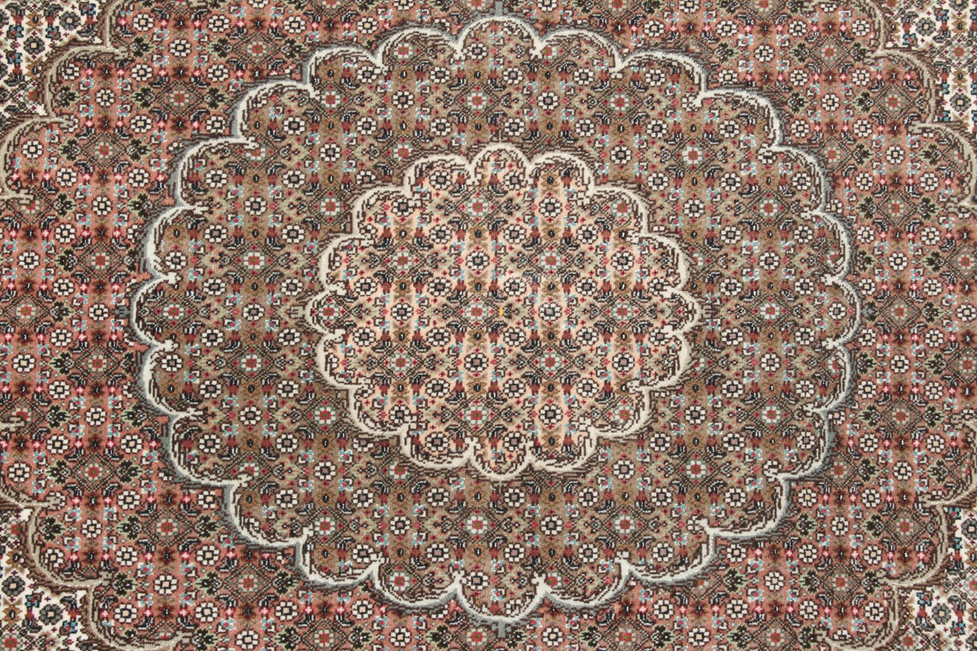 Täbriz Perserteppich aus Iran, 250 × 250 cm