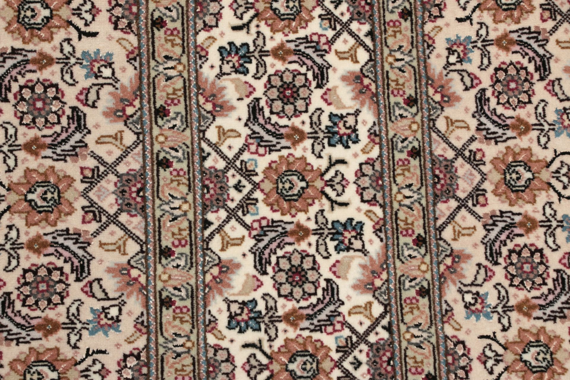Handgeknüpfter Täbriz Perserteppich 78 × 251 cm