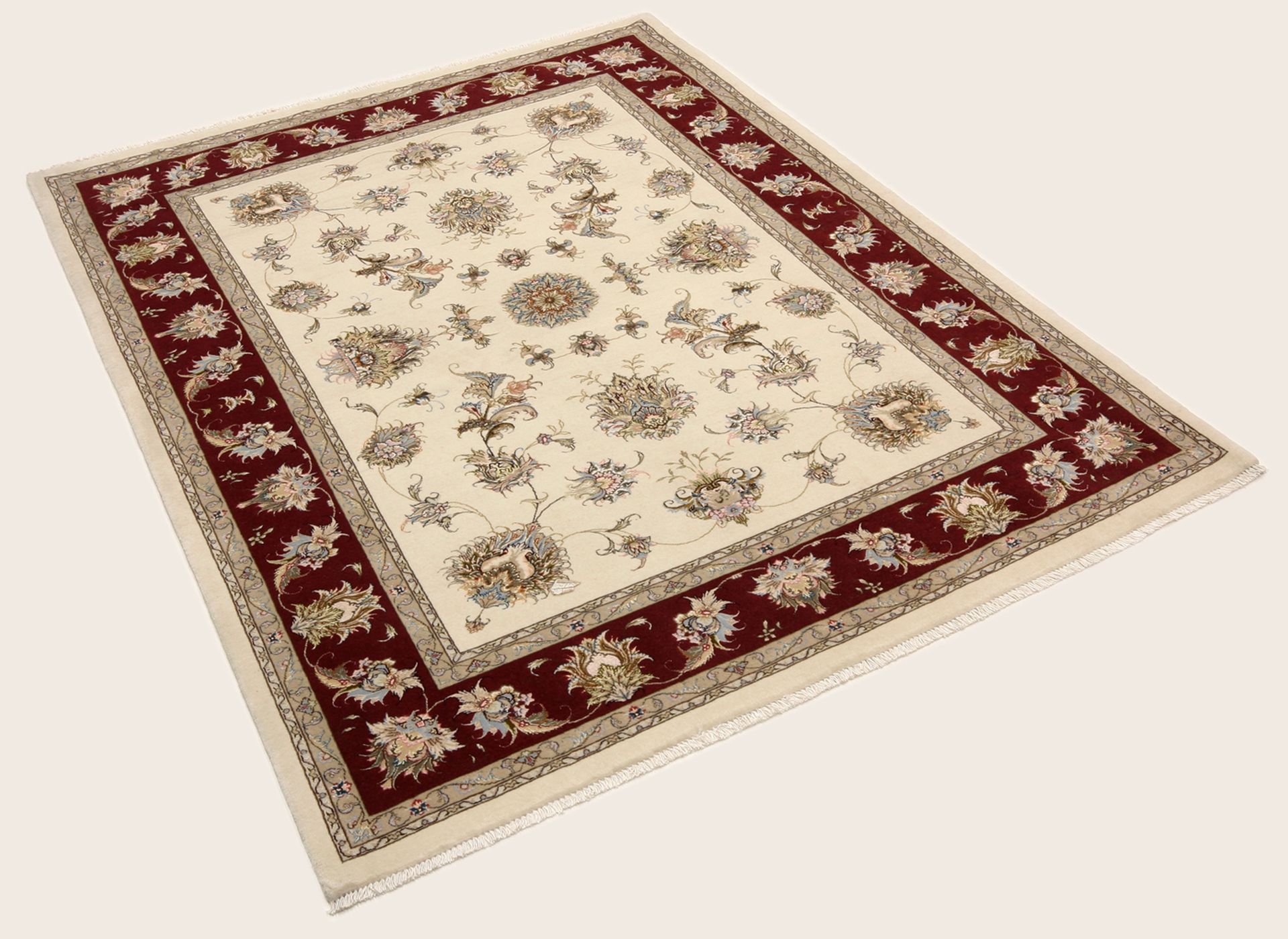 Täbriz Perserteppich aus Iran, 153 × 207 cm