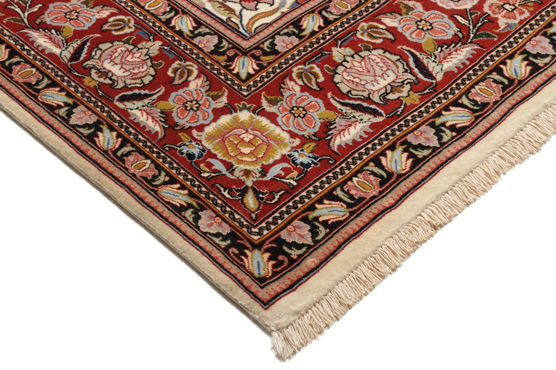 Handgeknüpfter Isfahan Perserteppich 142 × 216 cm