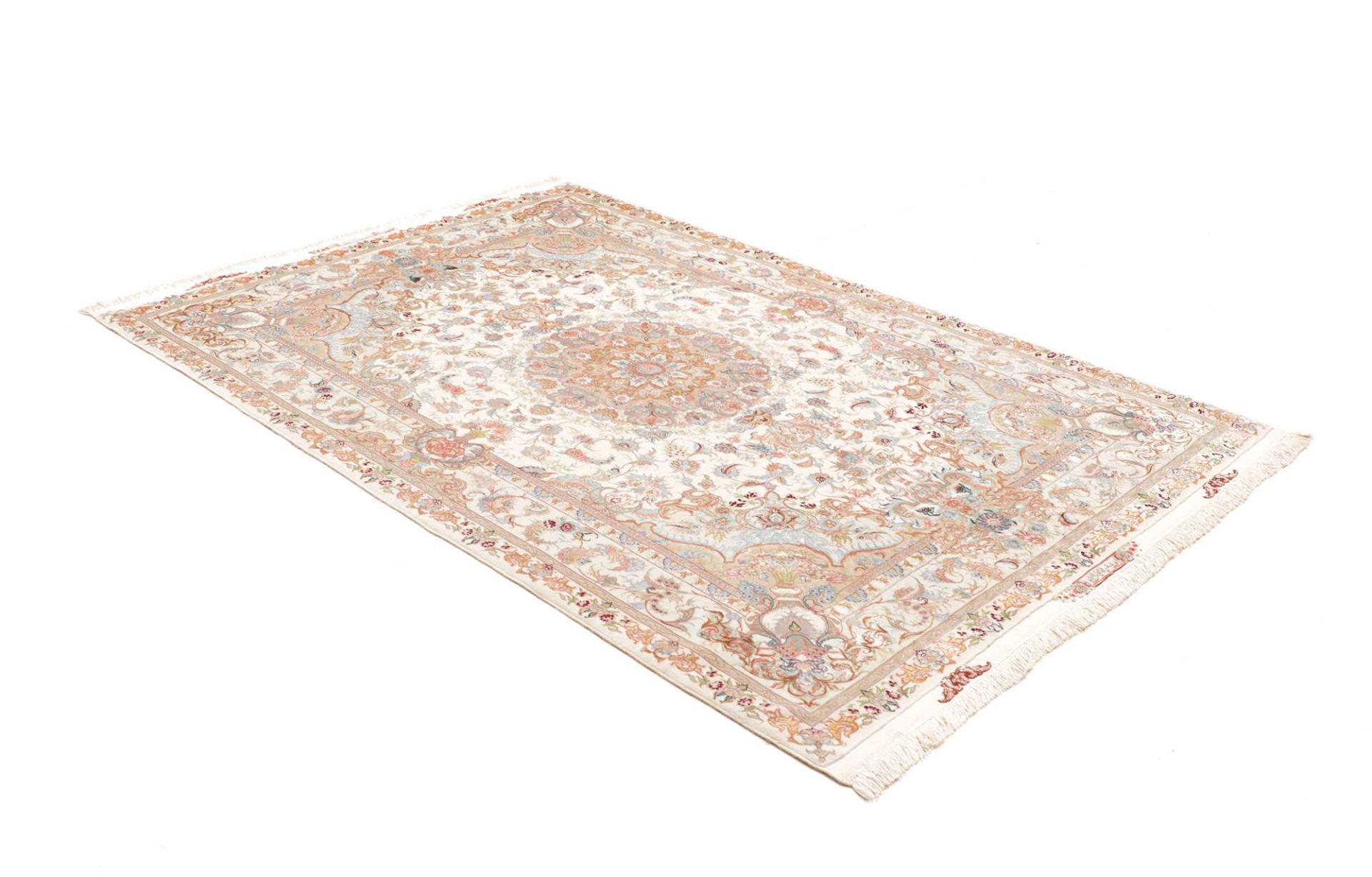 Handgeknüpfter Täbriz Perserteppich 149 × 218 cm