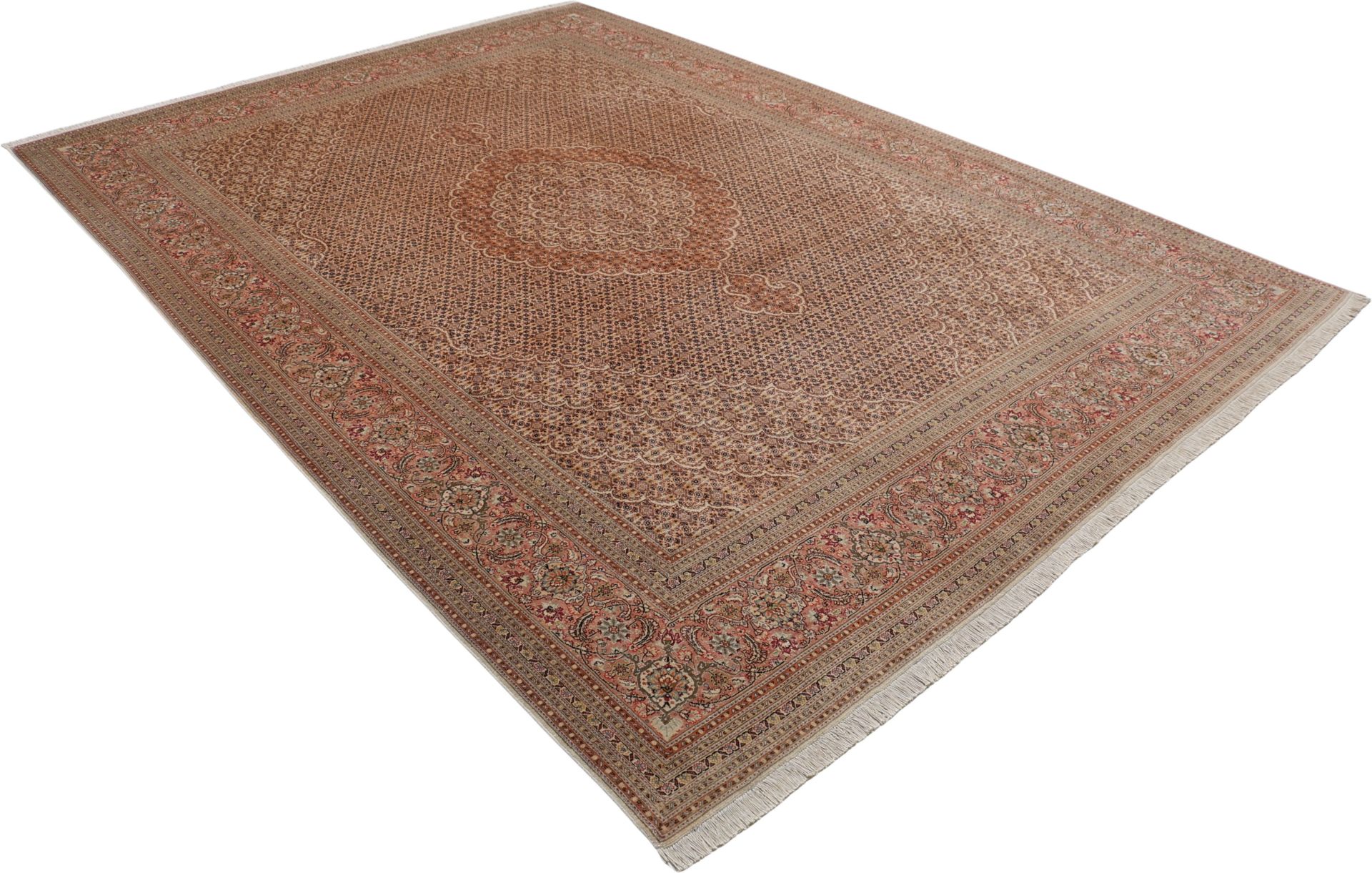 Täbriz Perserteppich aus Iran, 250 × 352 cm