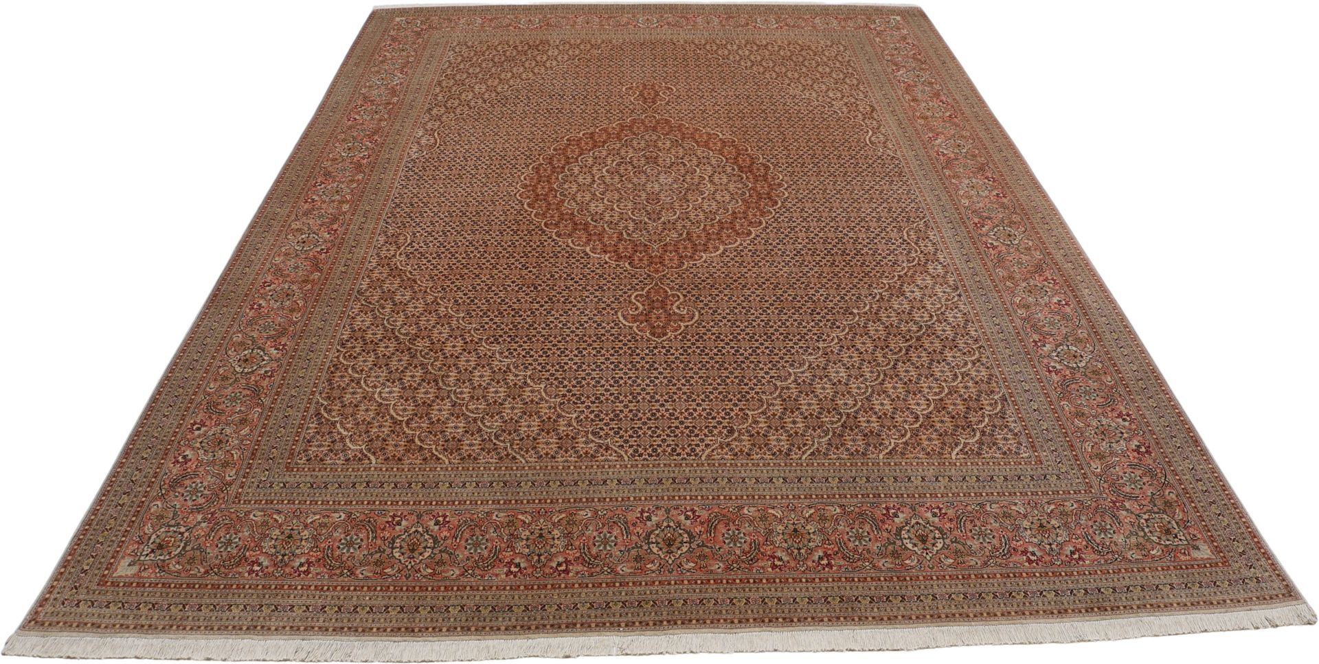 Täbriz Perserteppich aus Iran, 250 × 352 cm