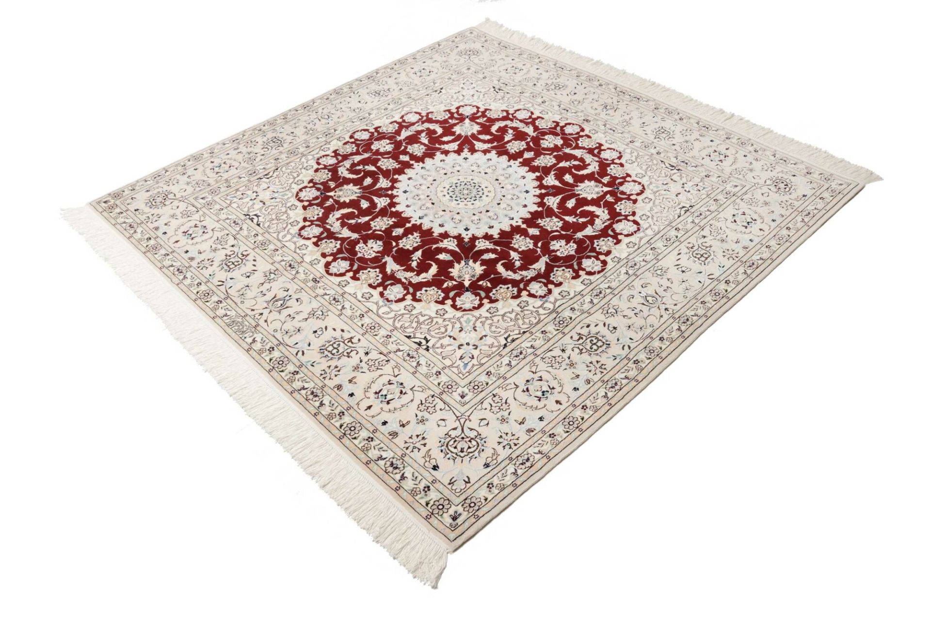 Nain Perserteppich aus Iran, 158 × 156 cm