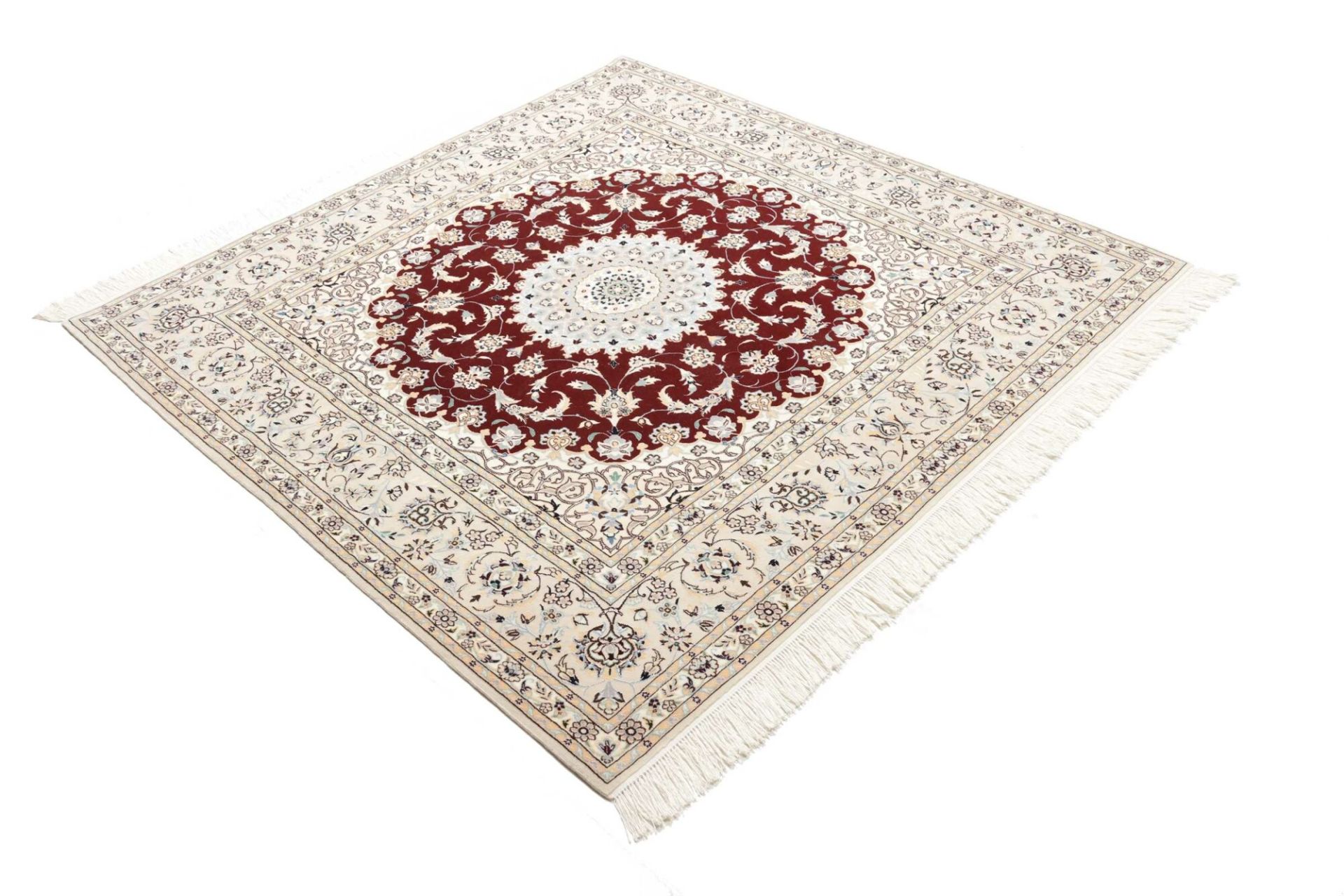 Nain Perserteppich aus Iran, 158 × 156 cm