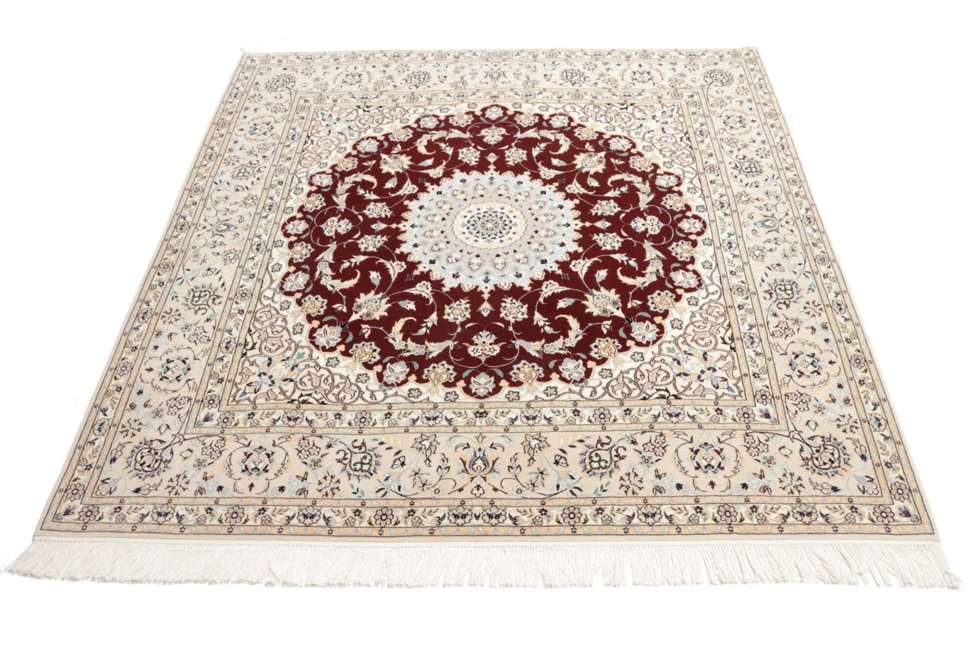 Nain Perserteppich aus Iran, 158 × 156 cm