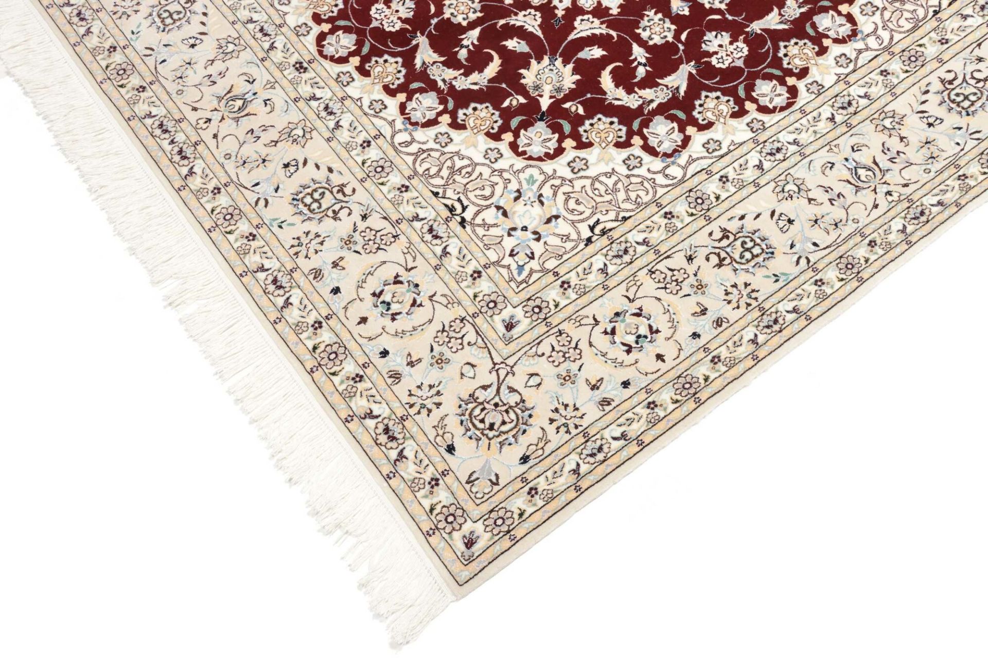Nain Perserteppich aus Iran, 158 × 156 cm