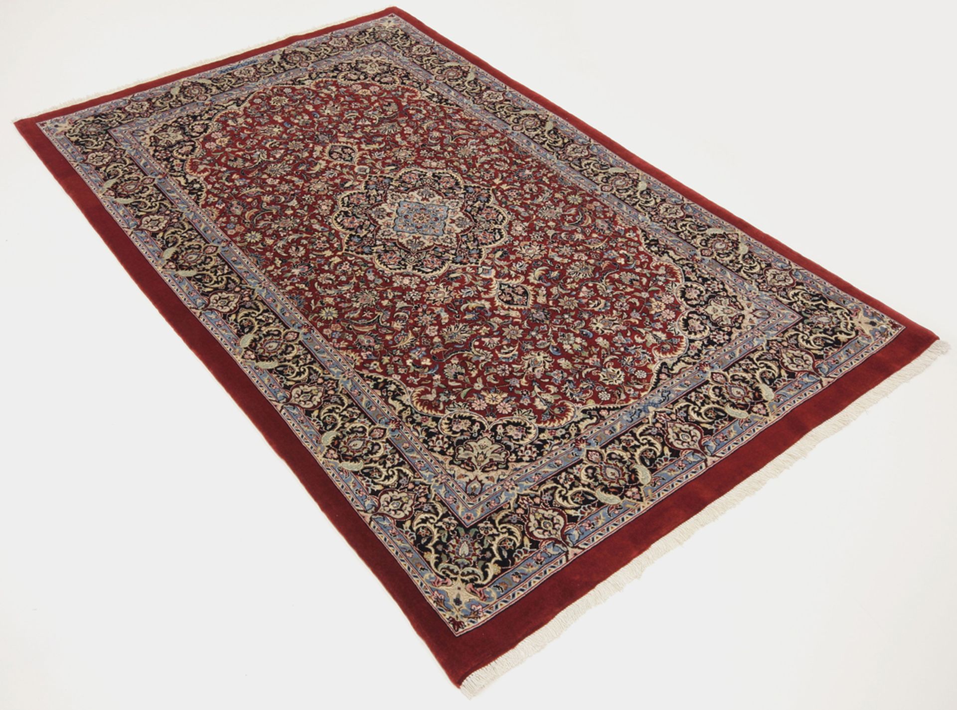 Isfahan Perserteppich aus Iran, 110 × 170 cm
