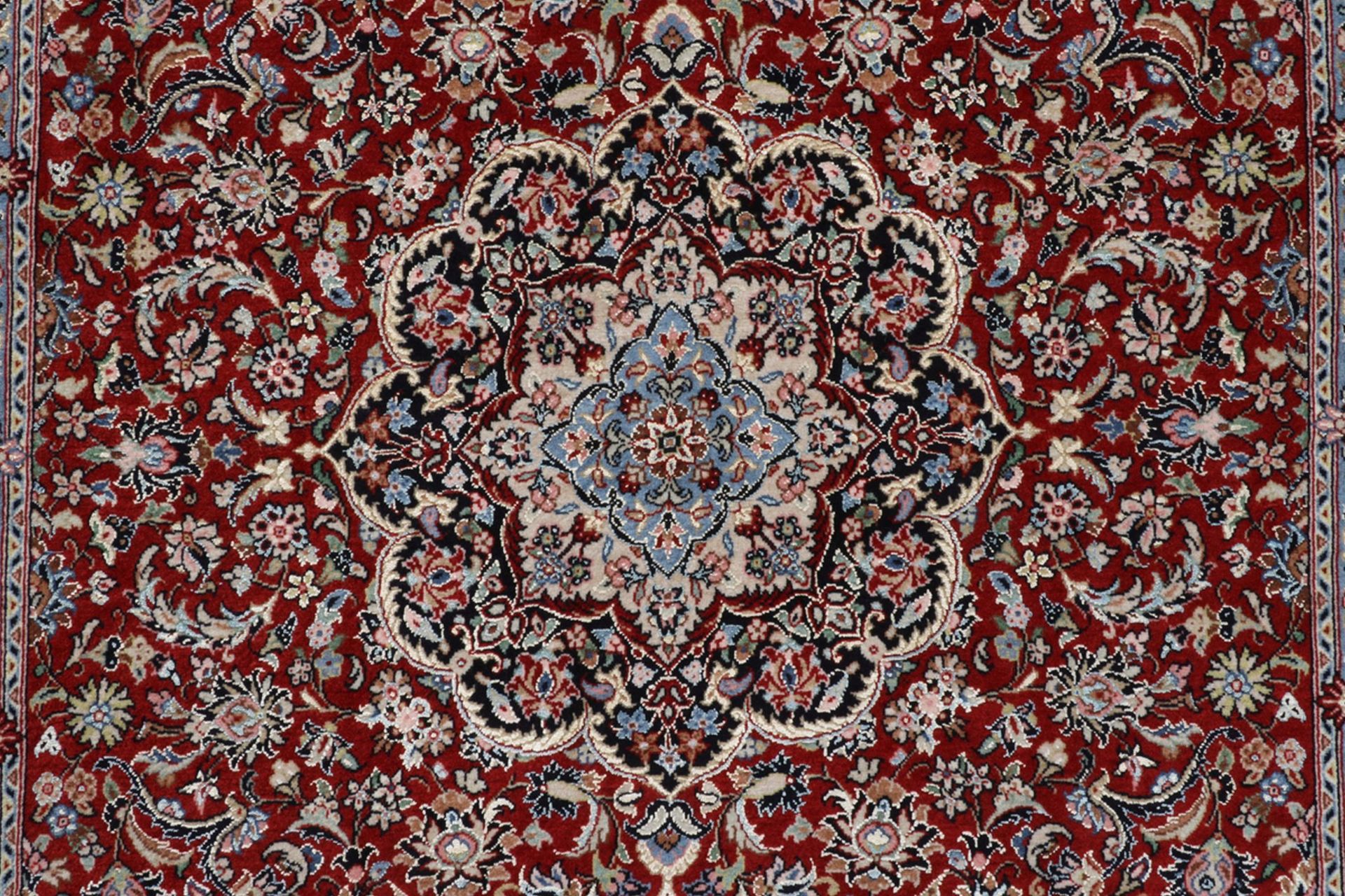 Isfahan Perserteppich aus Iran, 110 × 170 cm