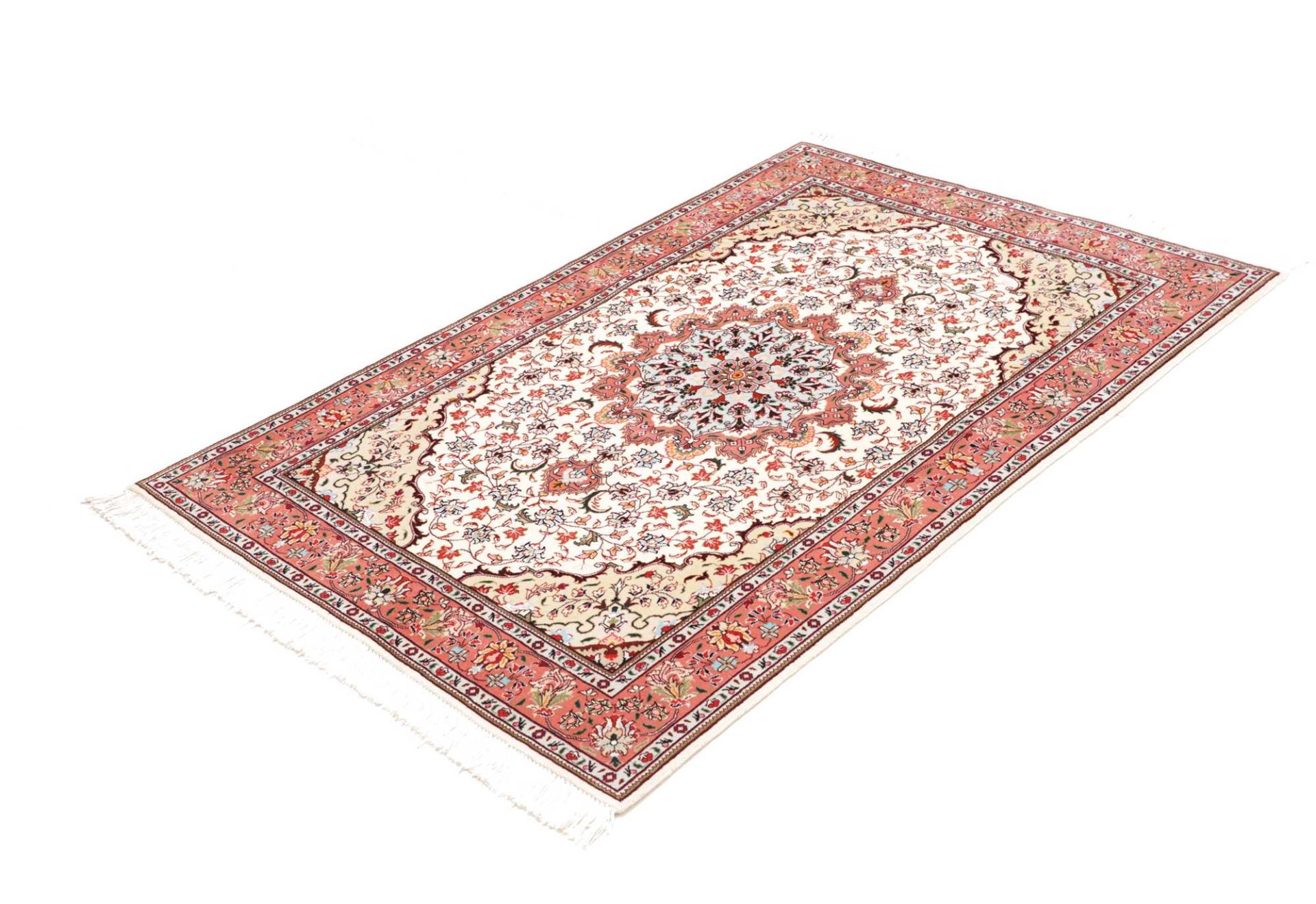 Täbriz Perserteppich aus Iran, 103 × 149 cm