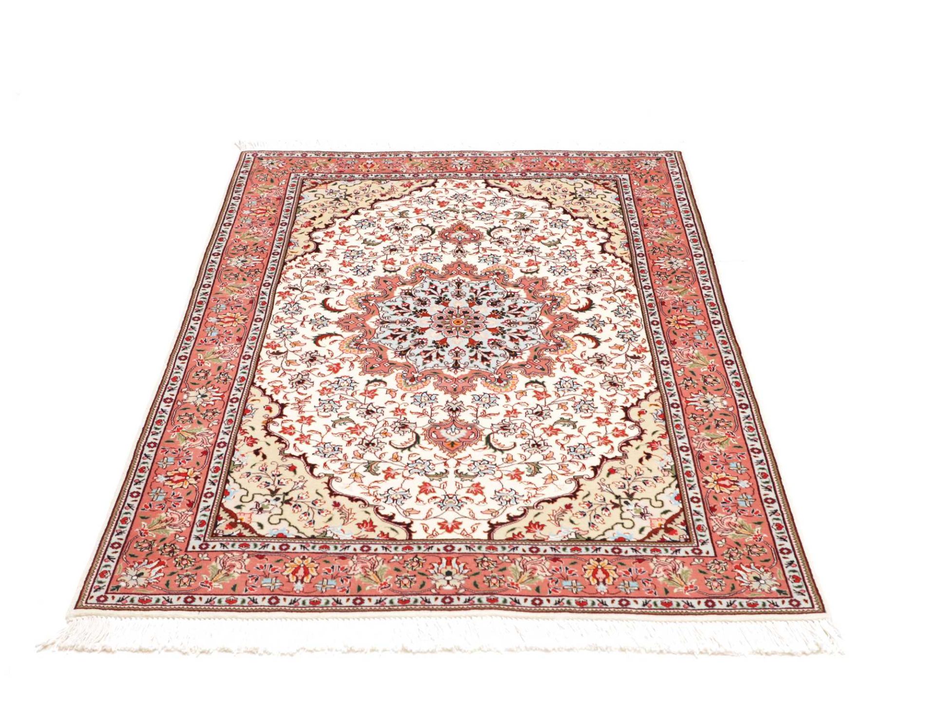 Täbriz Perserteppich aus Iran, 103 × 149 cm